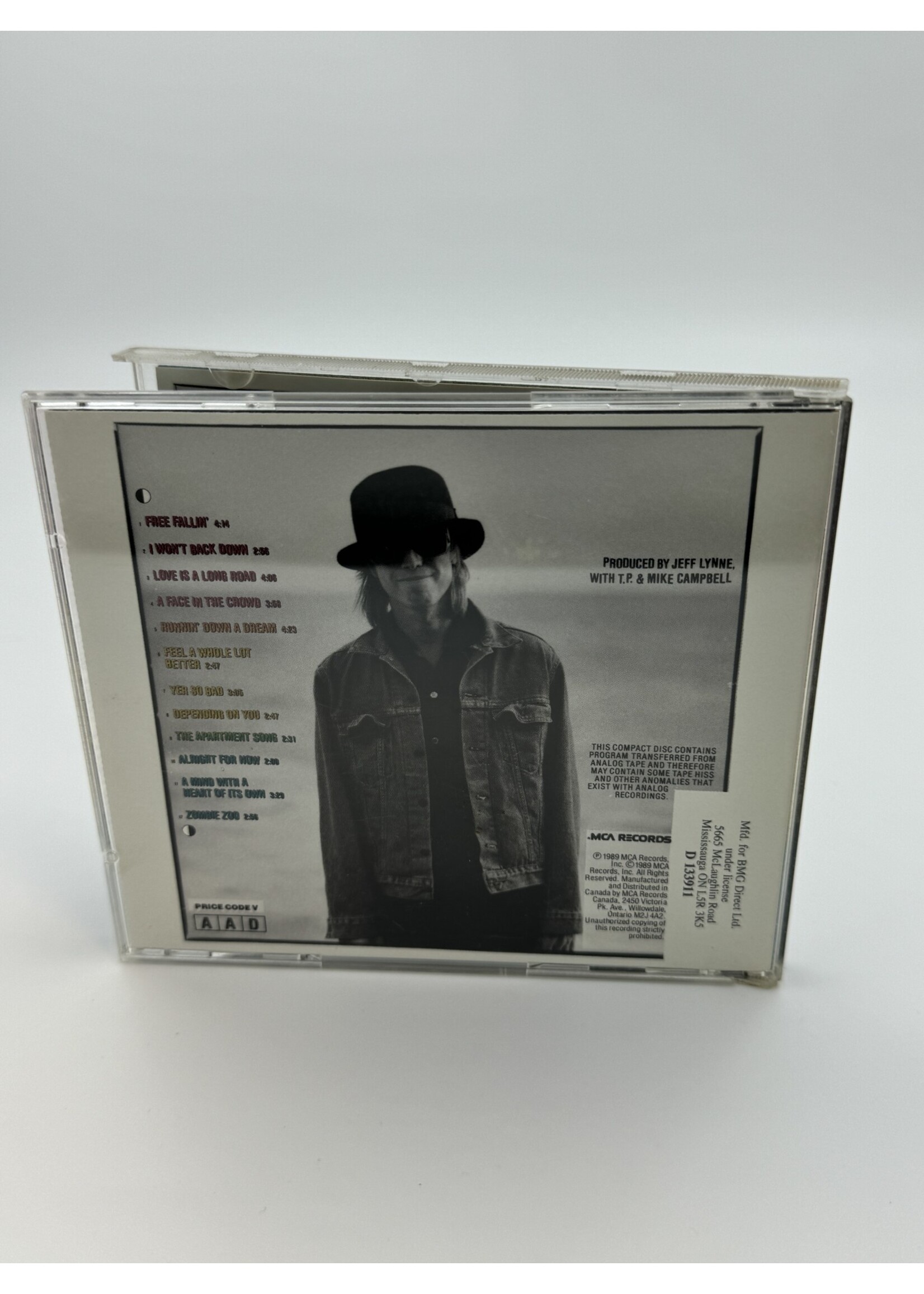 CD Tom Petty Full Moon Fever CD