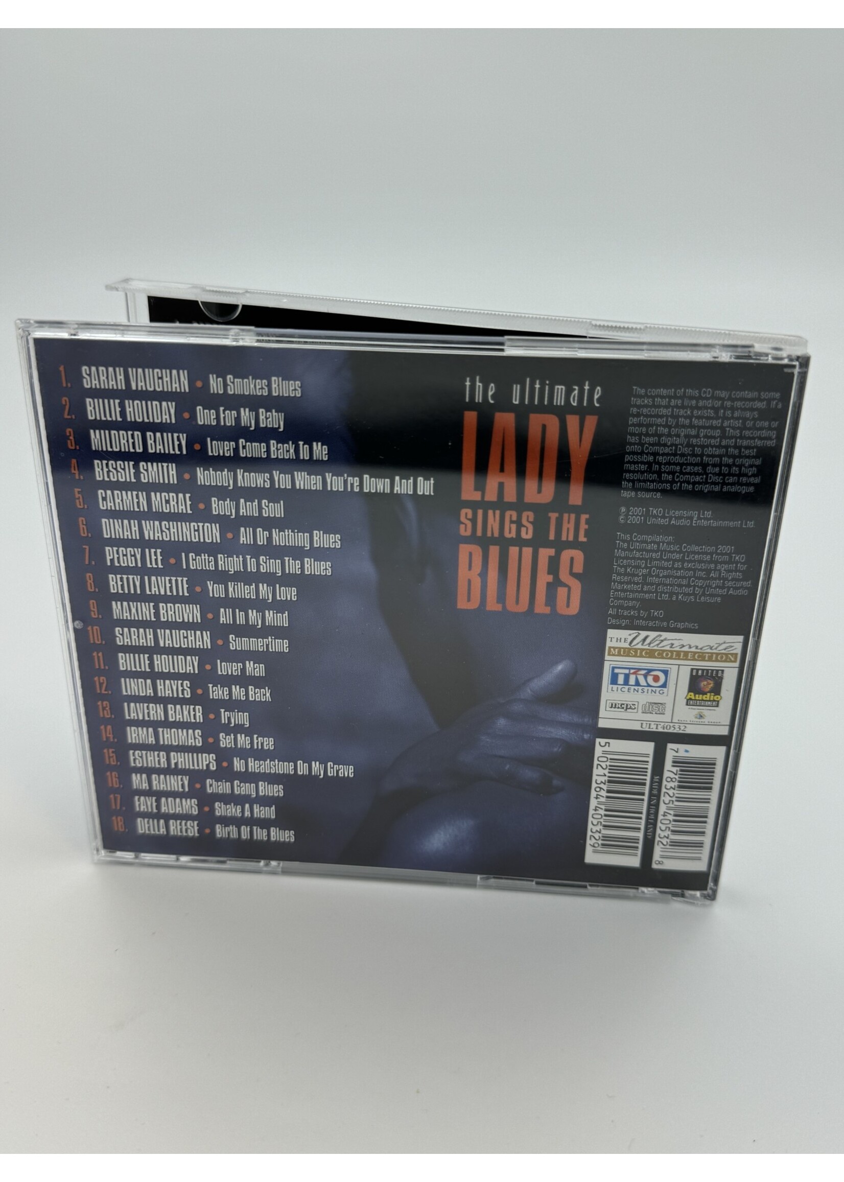 CD The Ultimate Lady Sings The Blues Various Artist CD