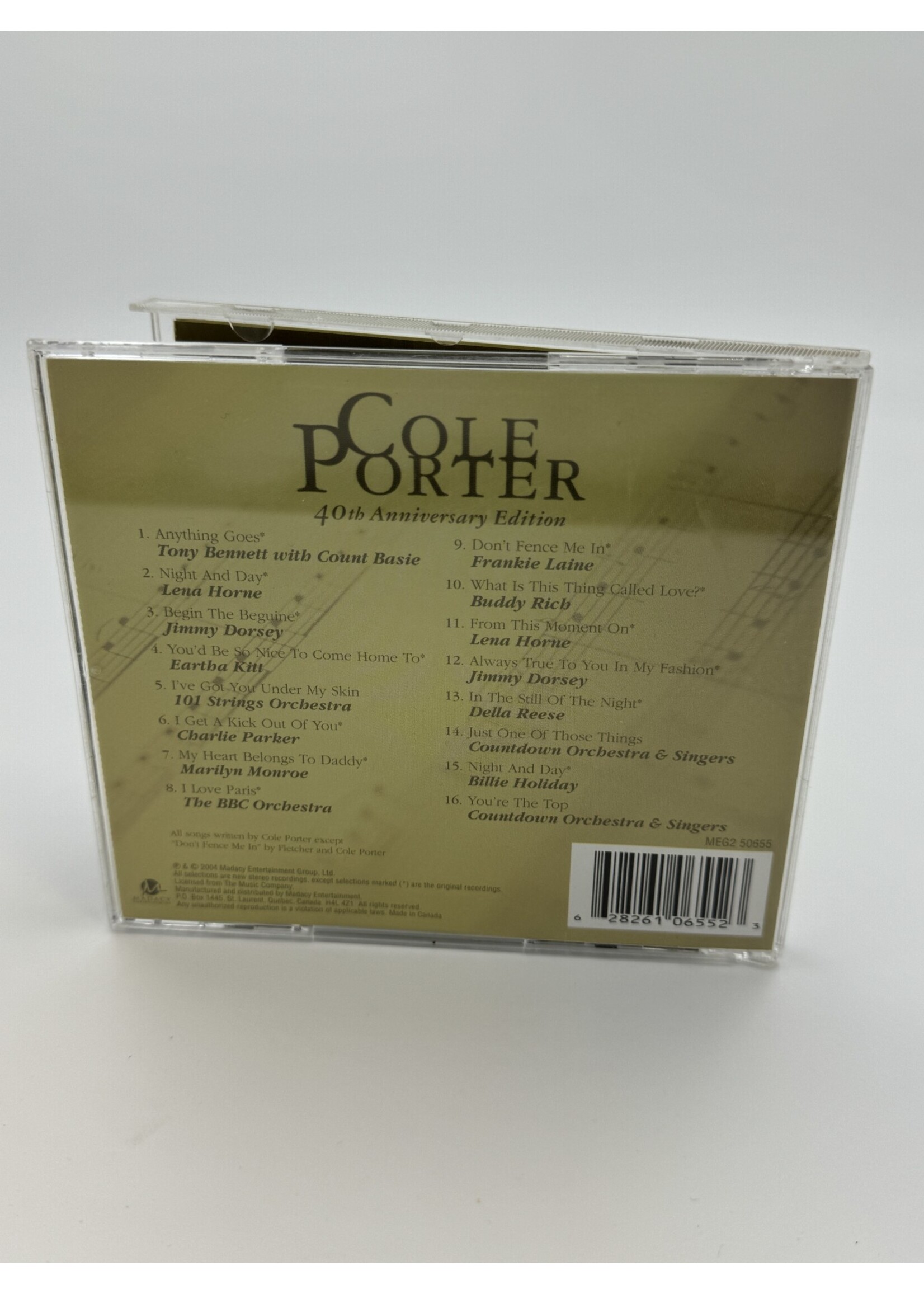 CD Cole Porter 40th Anniversary Edition CD