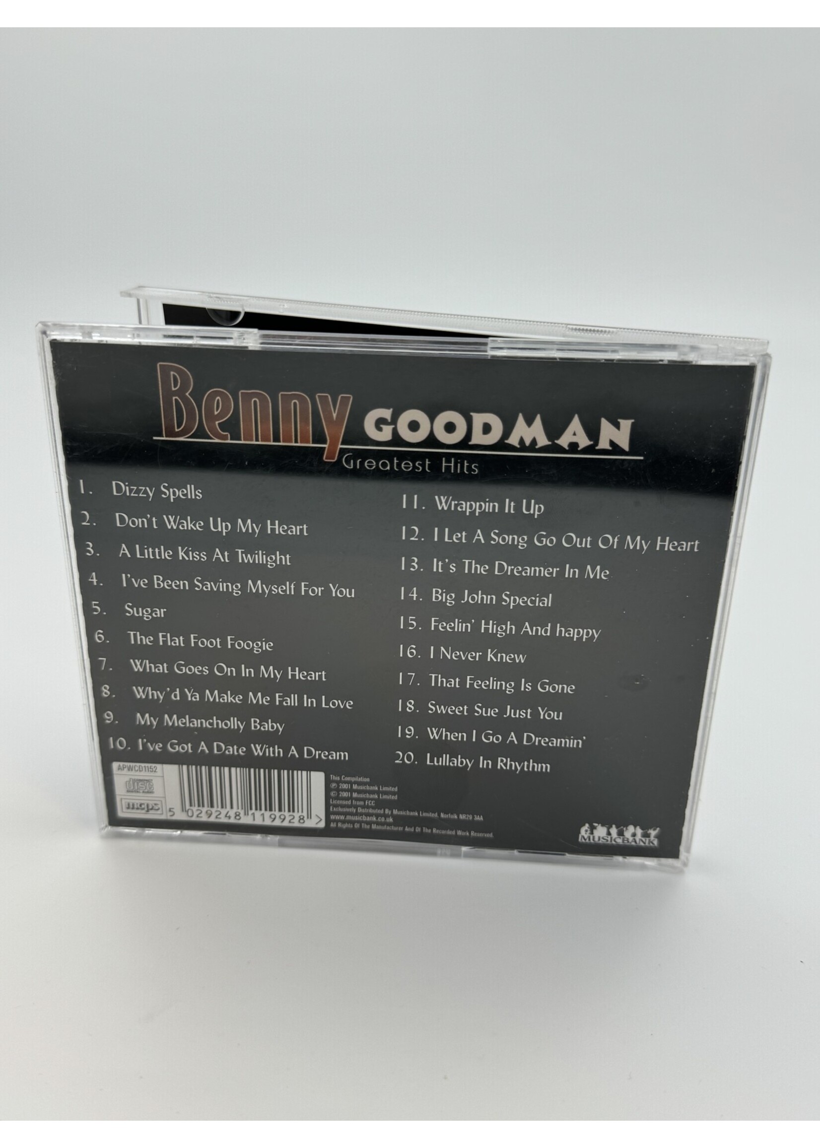 CD Benny Goodman Greatest Hits CD