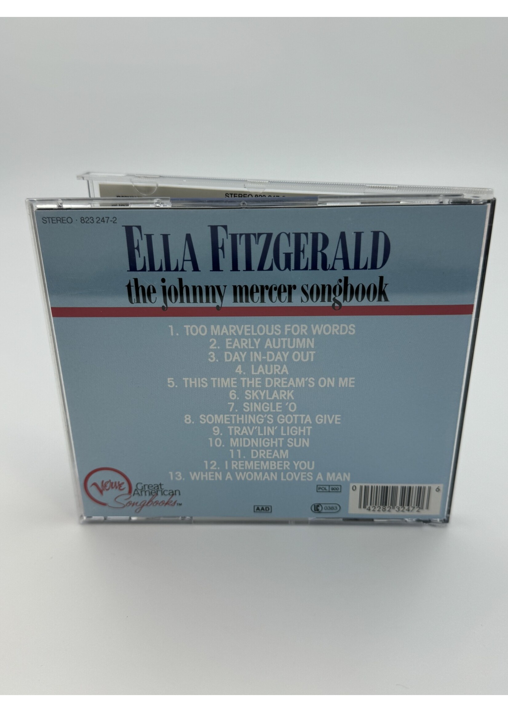 CD Ella Fitzgerald The Johnny Mercer Songbook CD