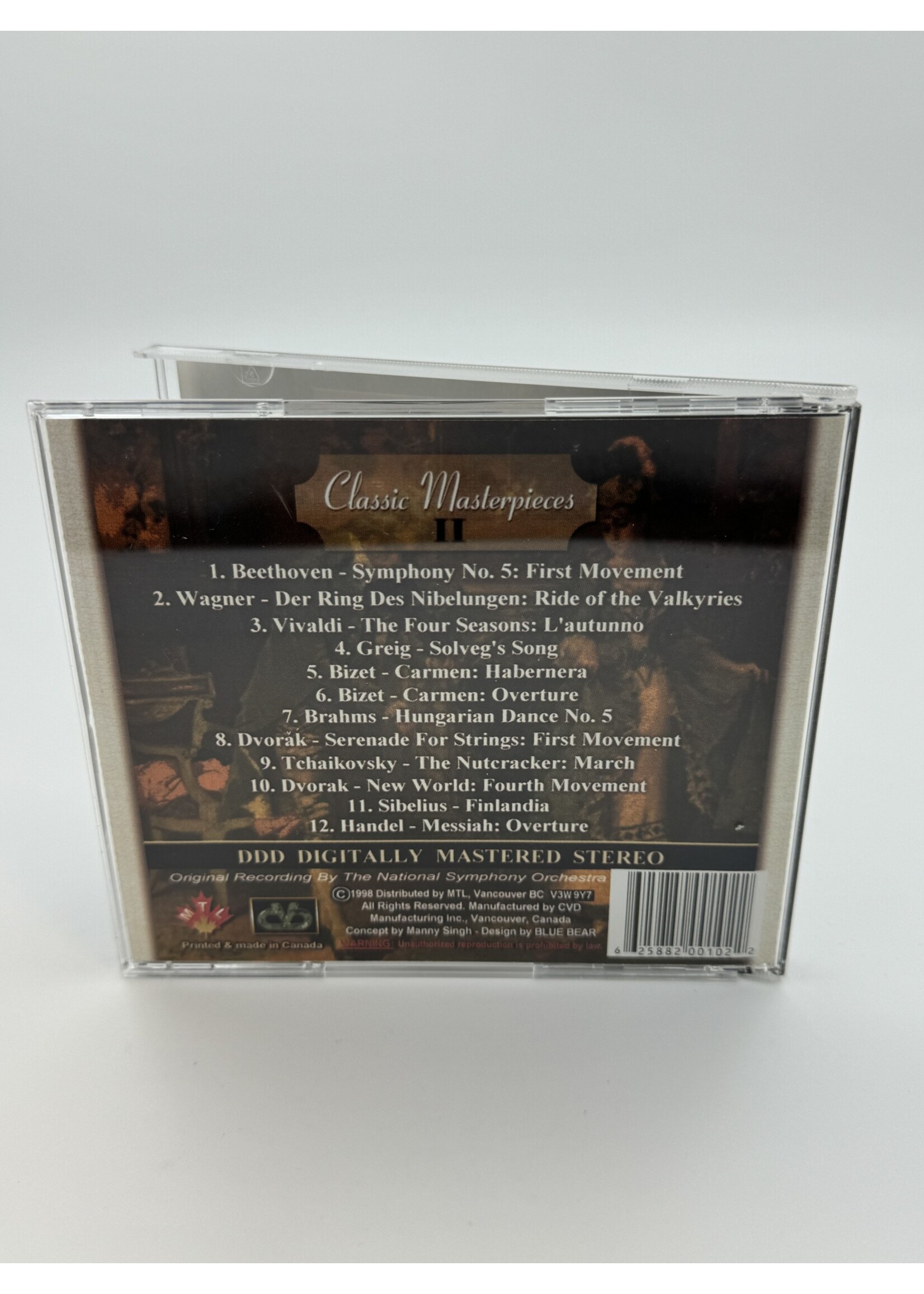 CD Classic Masterpieces 2 Classical Legenxs Collection CD