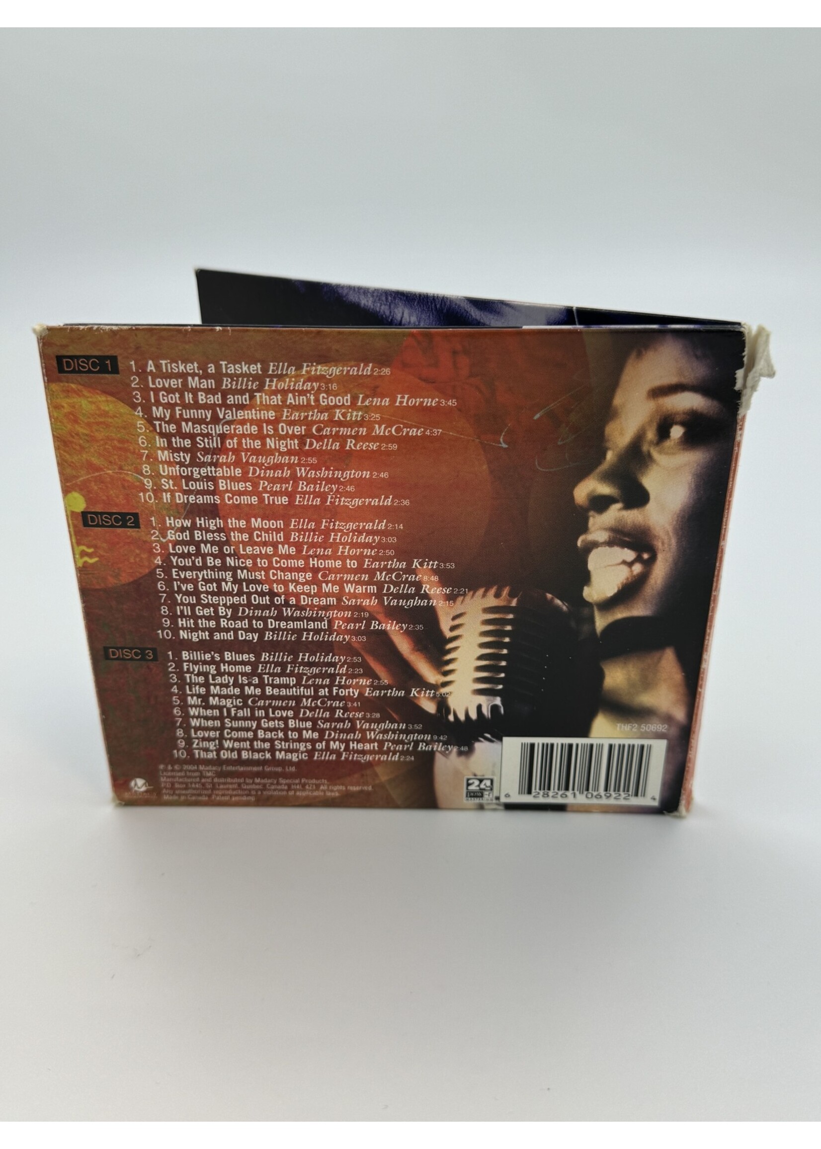 CD Jazz Divas Various Artist 3 CD