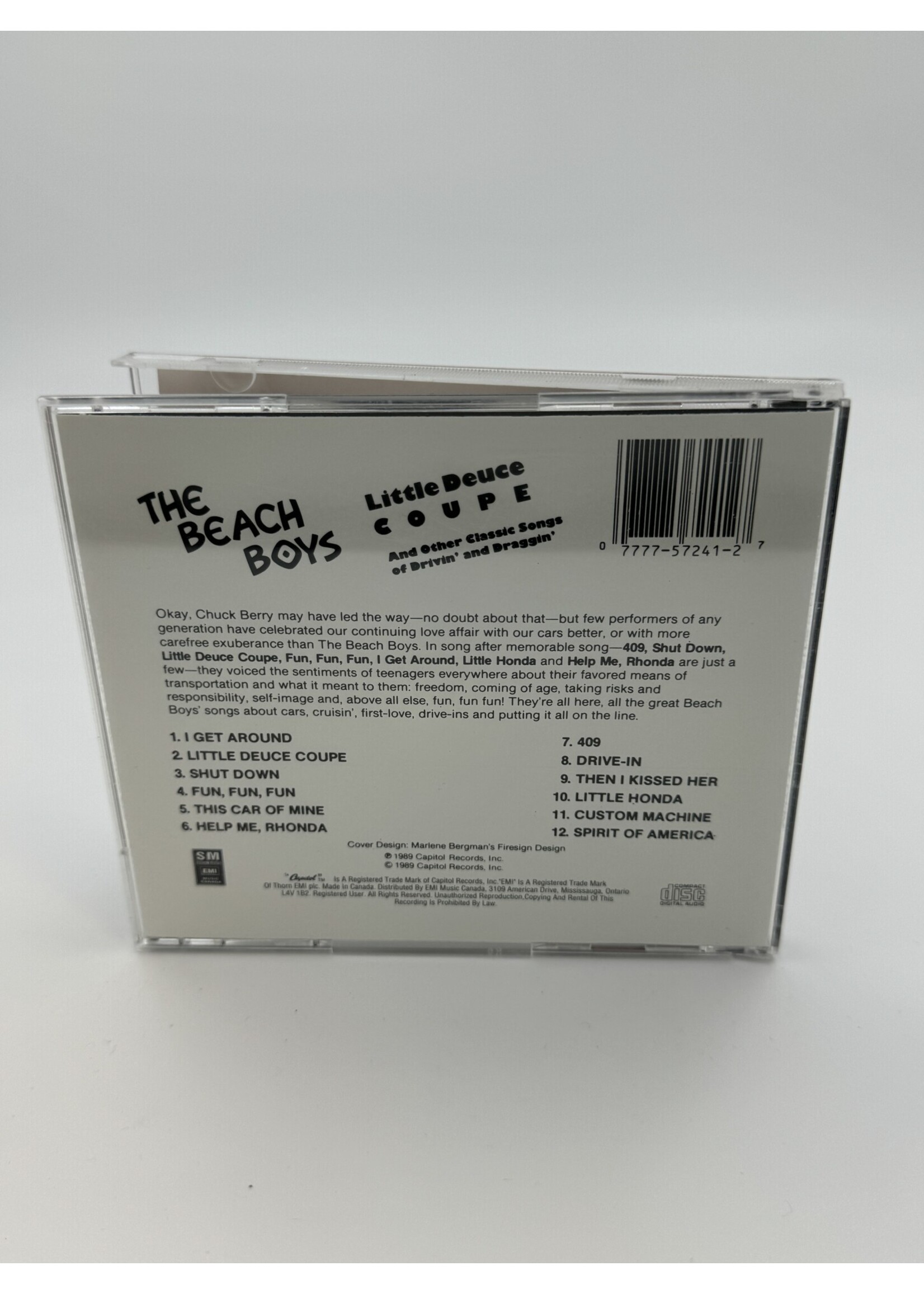 CD The Beach Boys Little Deuce Coupe CD