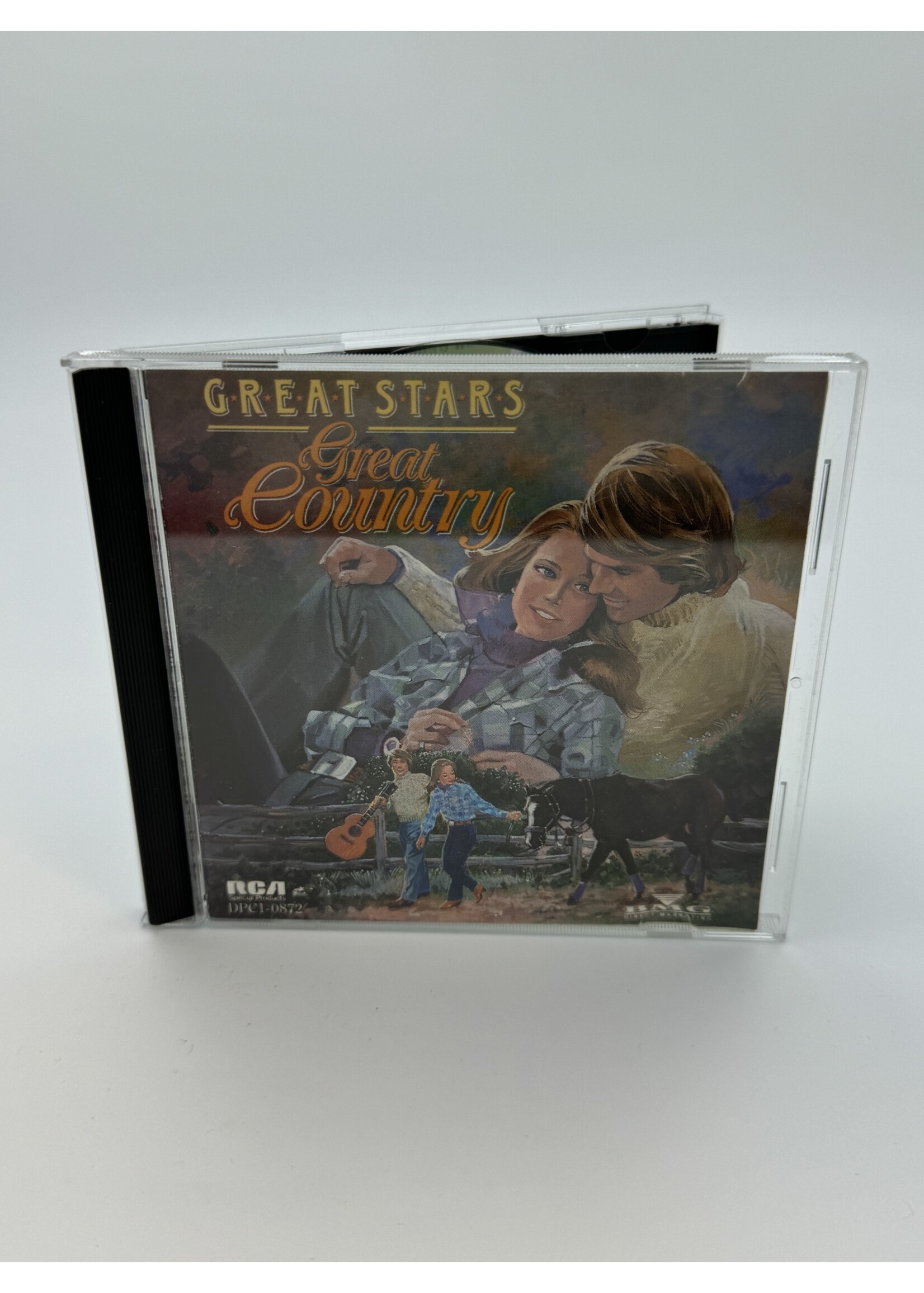 CD Great Stars Great Country Various Artist CD