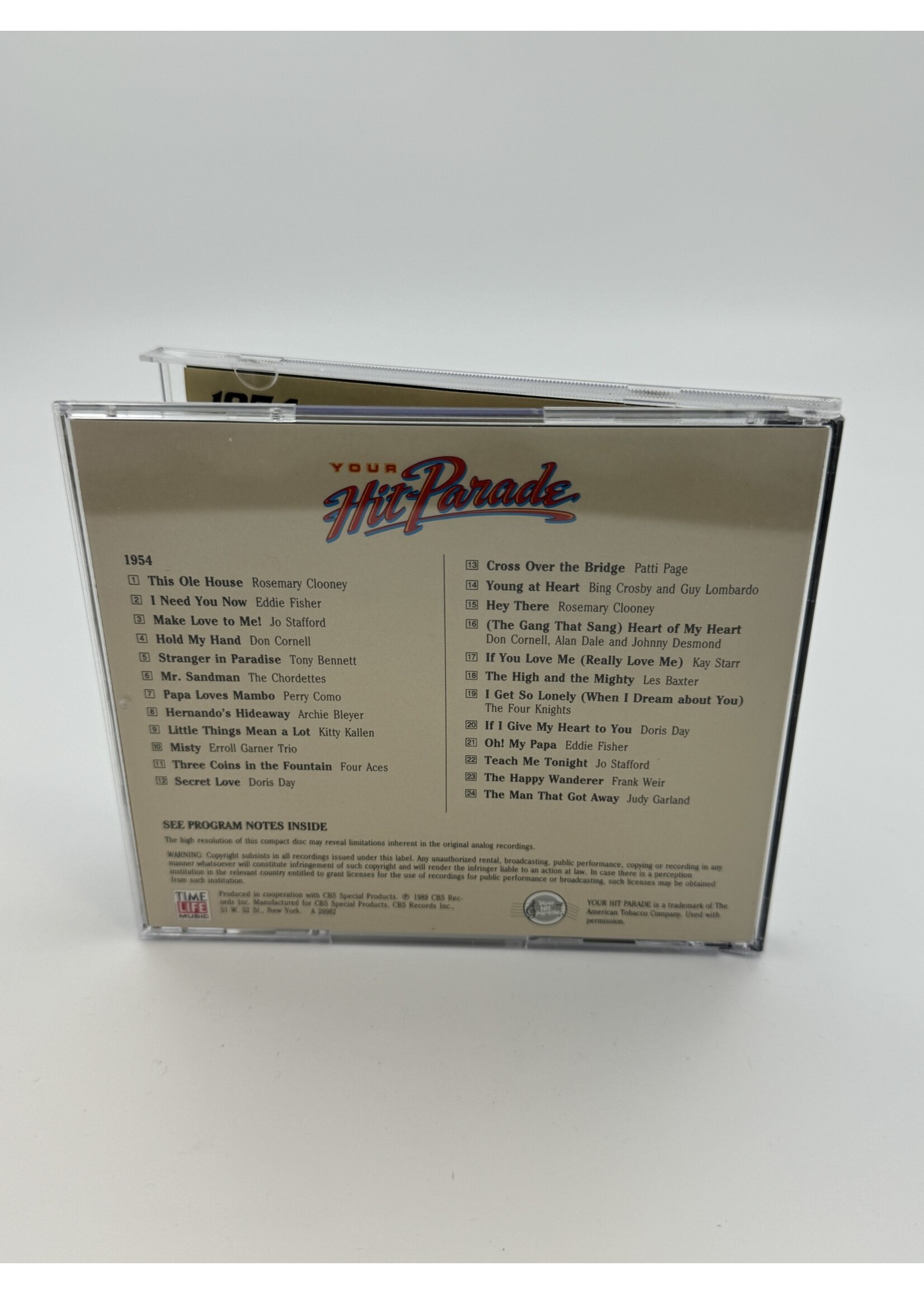 CD Your Hit Parade 1954 CD
