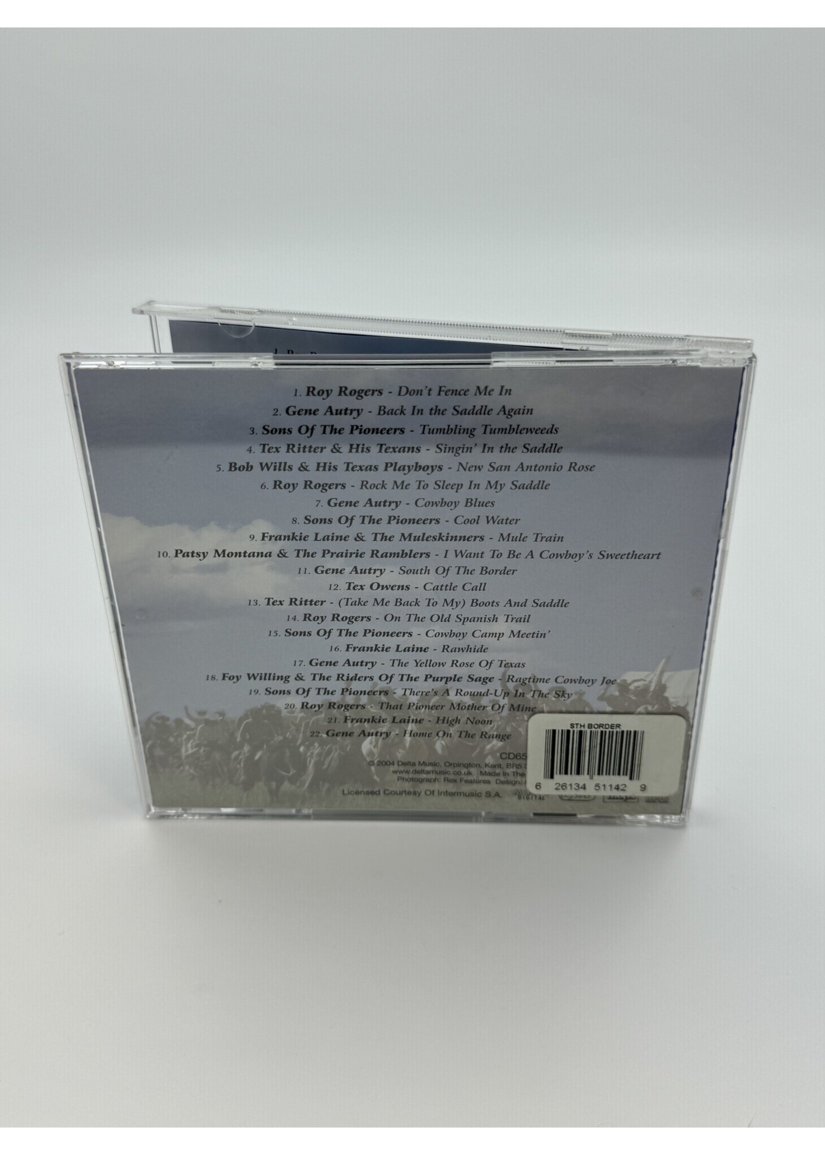 CD South Of The Border Songs Of The American Cowboy Various Artist CD