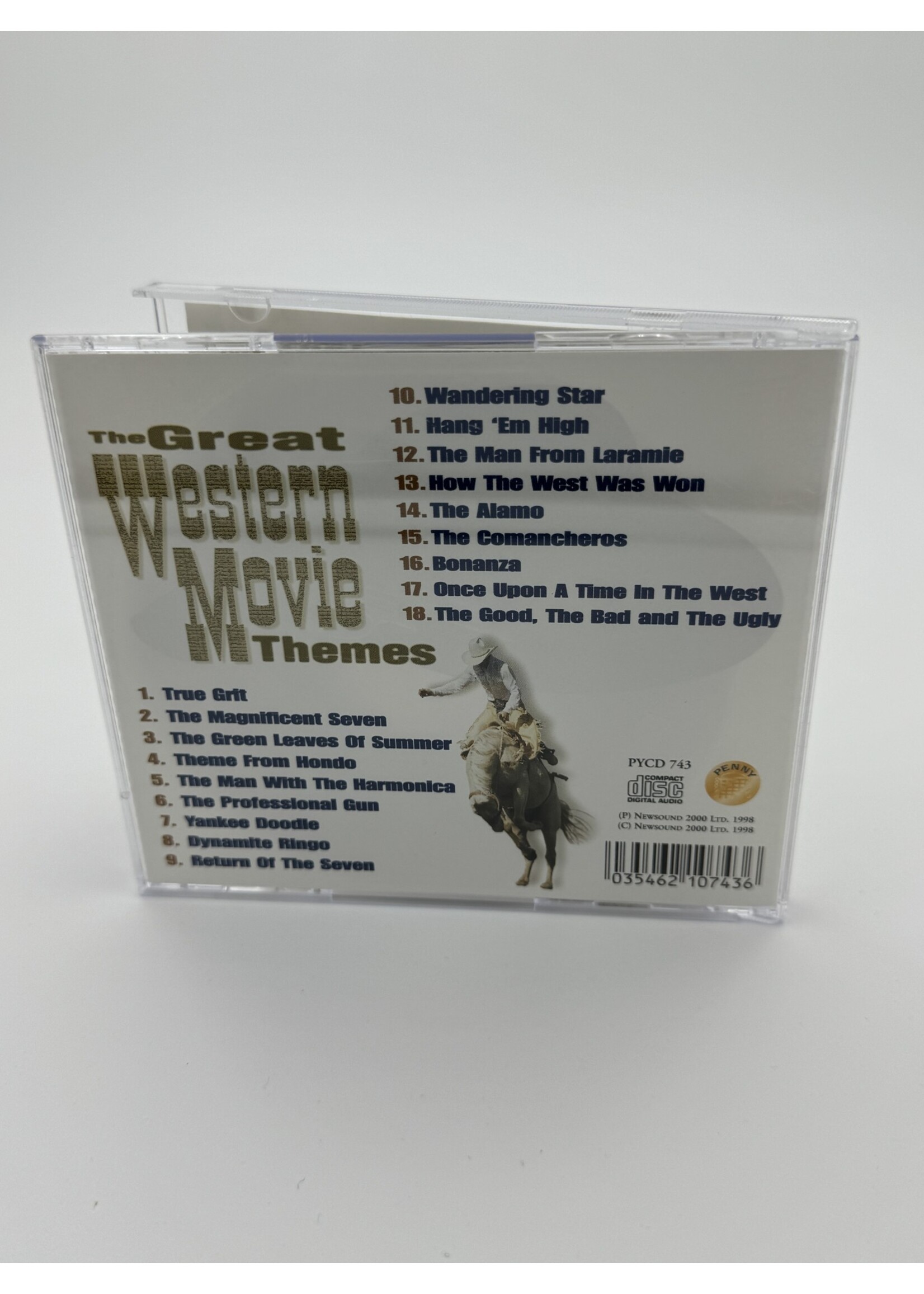 CD The Great Western Movie Themes CD