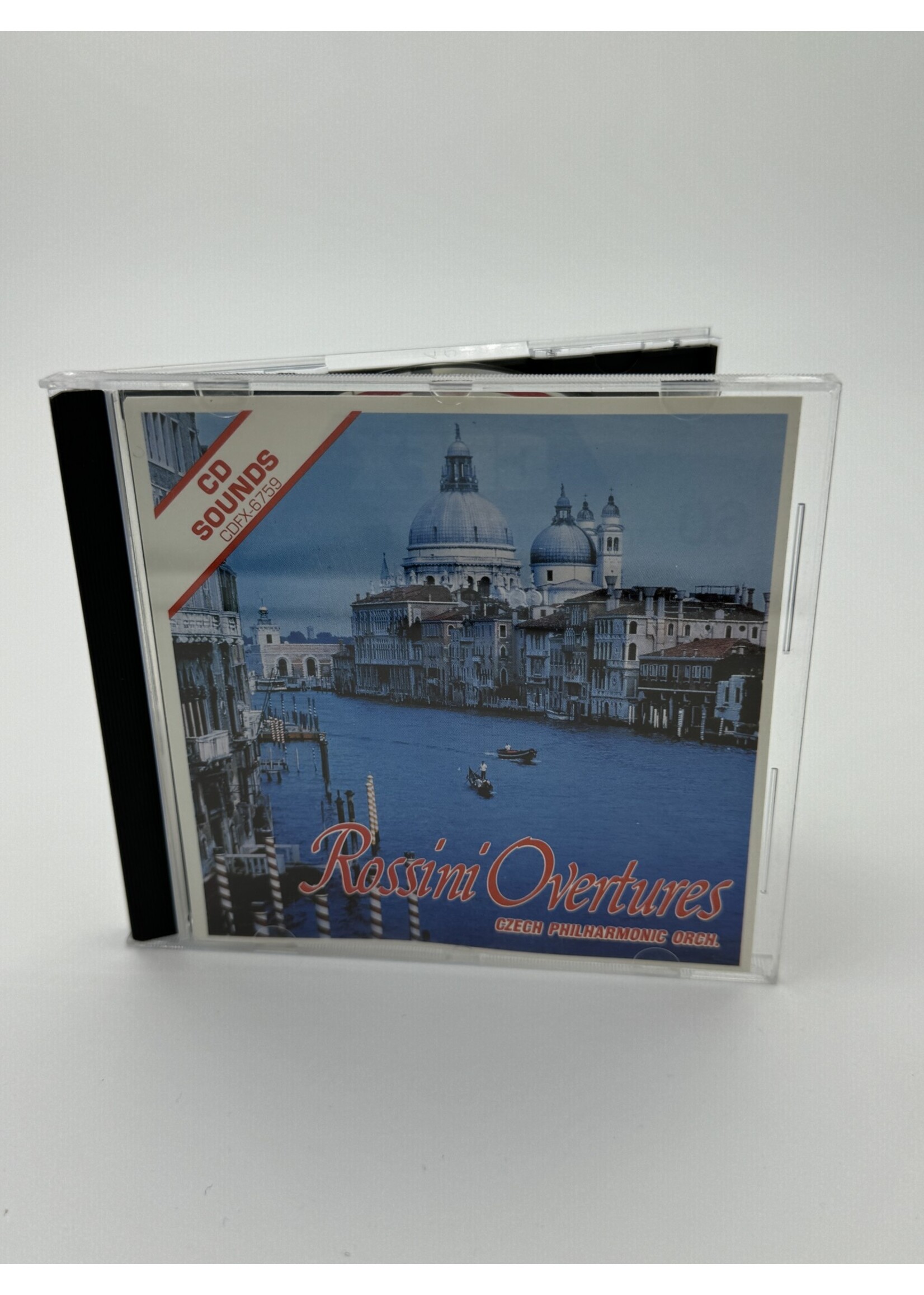 CD Rossini Overtures Czech Philharmonic Orchestra CD