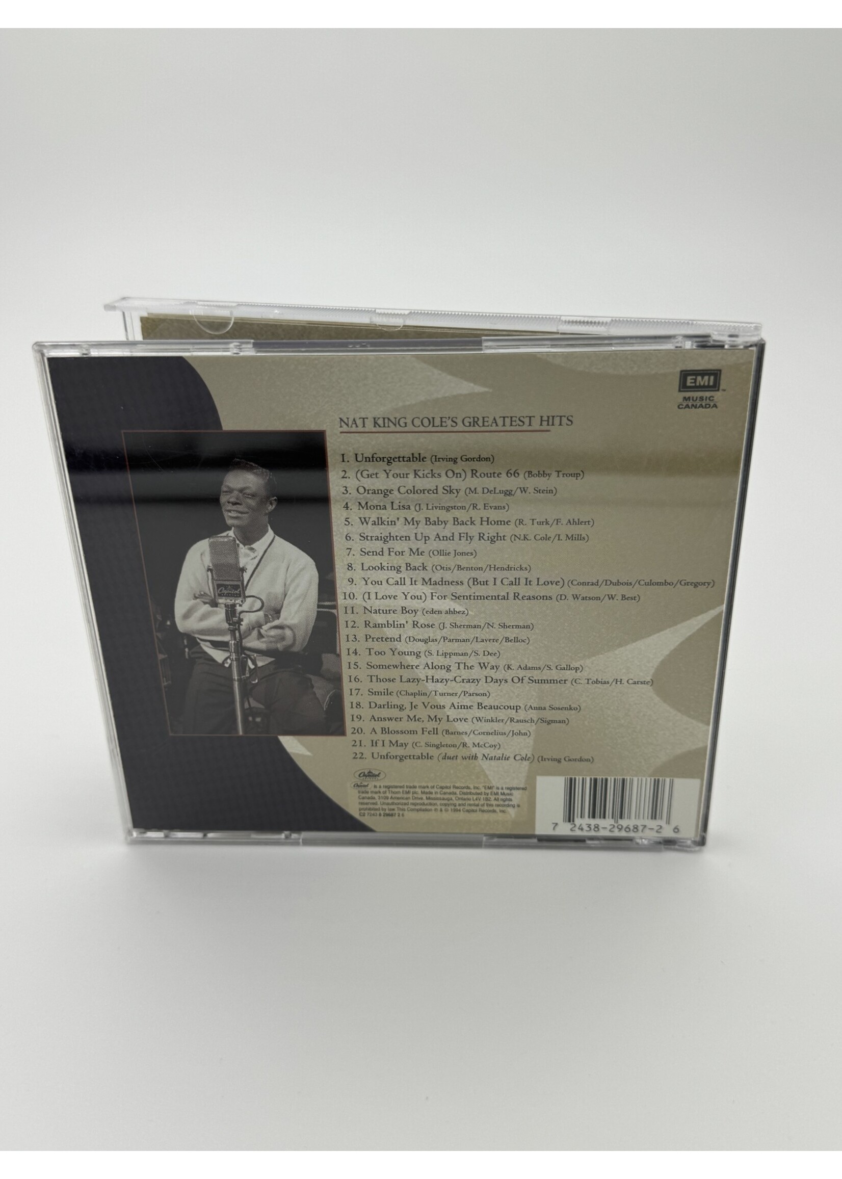 CD Nat King Cole The Greatest Hits Cd