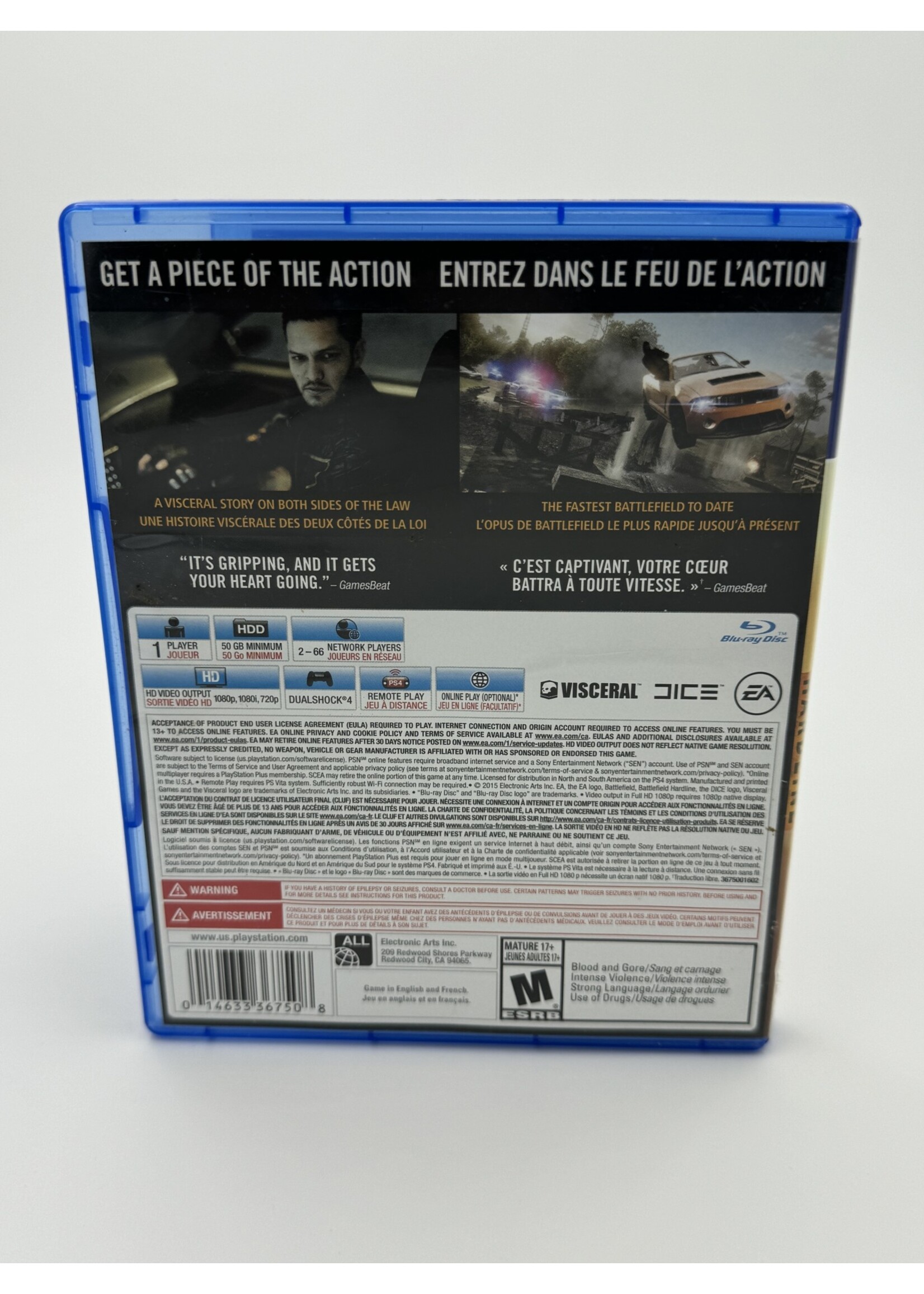 Sony Battlefield Hardline PS4