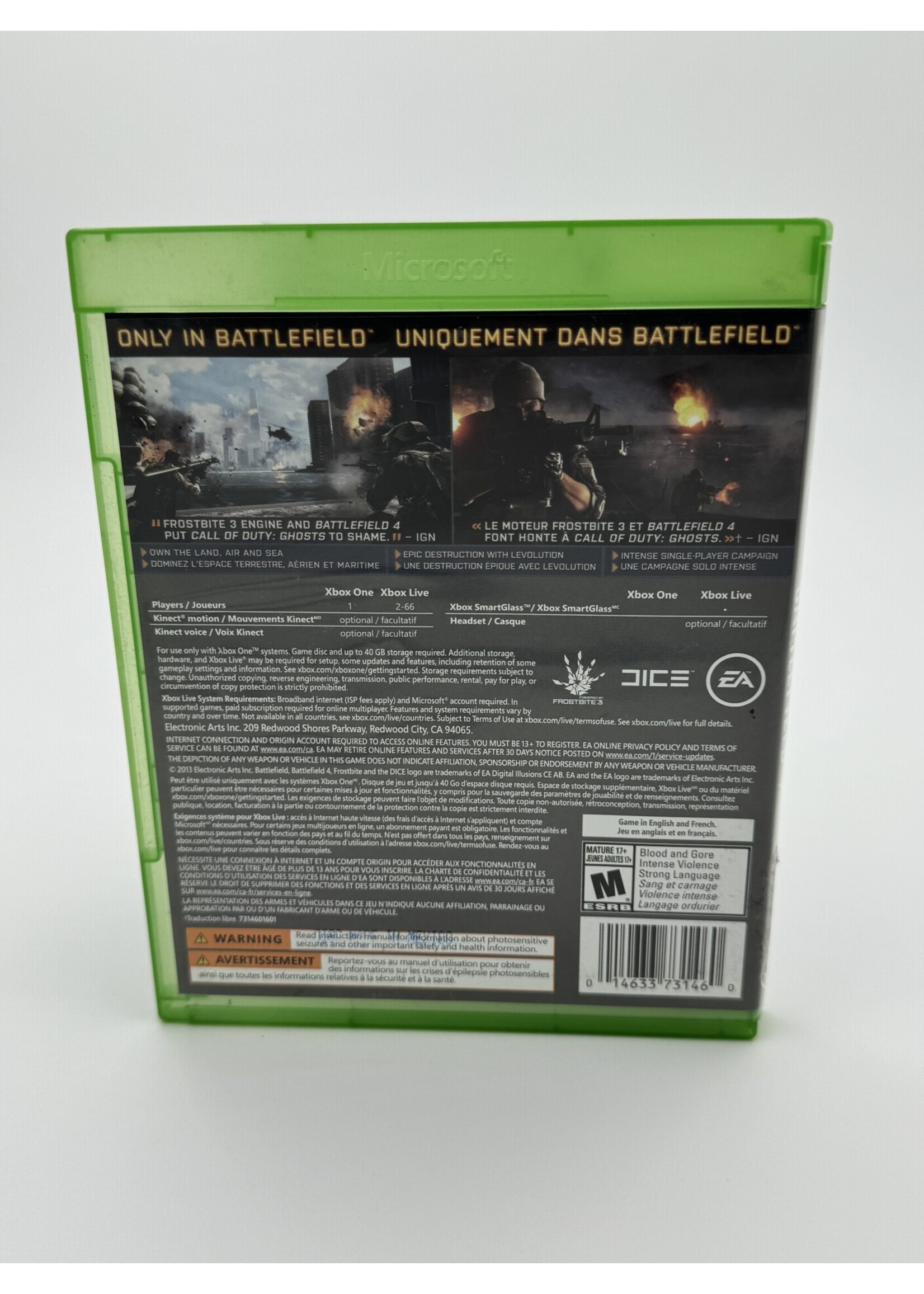 Xbox Battlefield 4 Xbox One