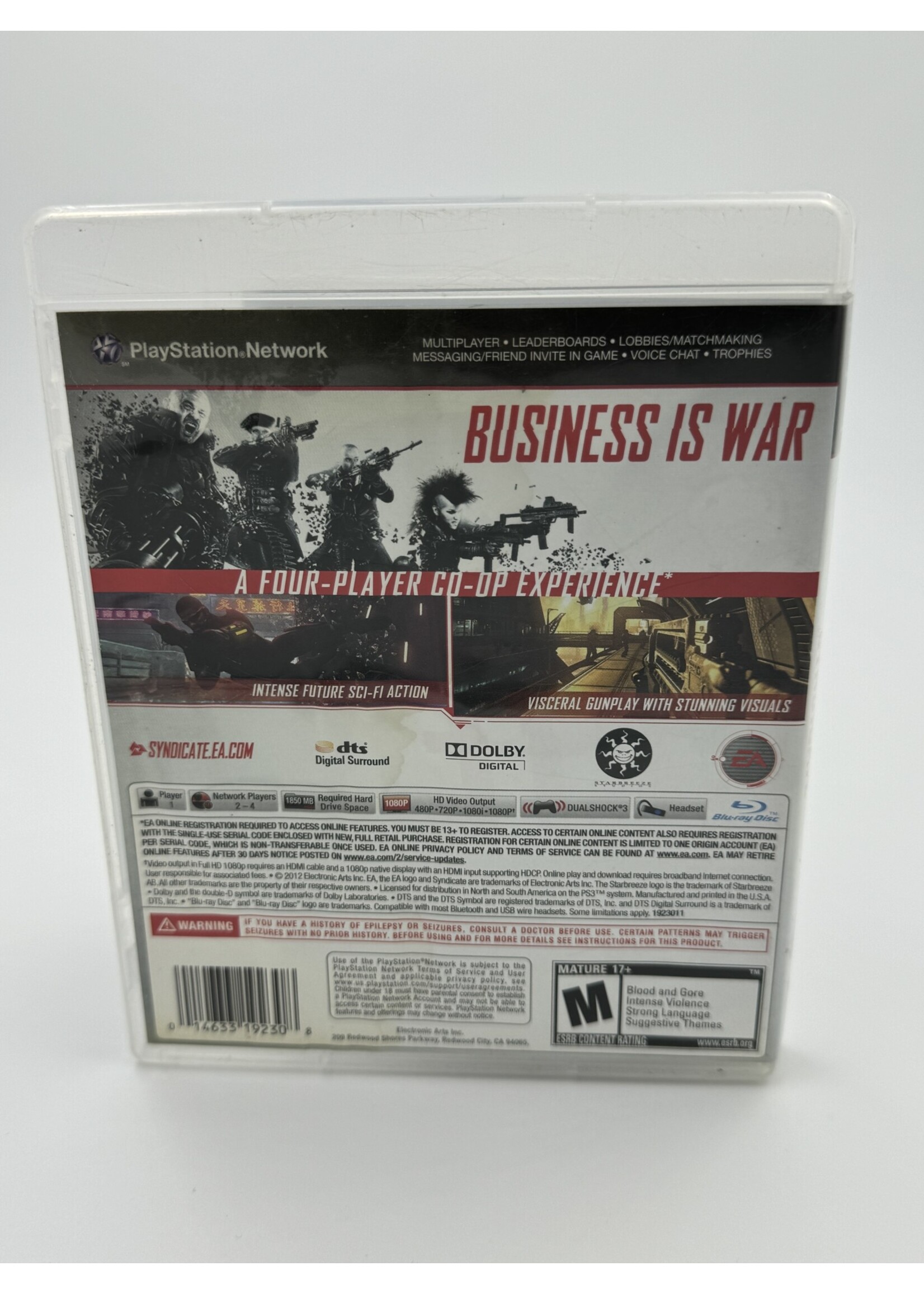 Sony Syndicate Ps3