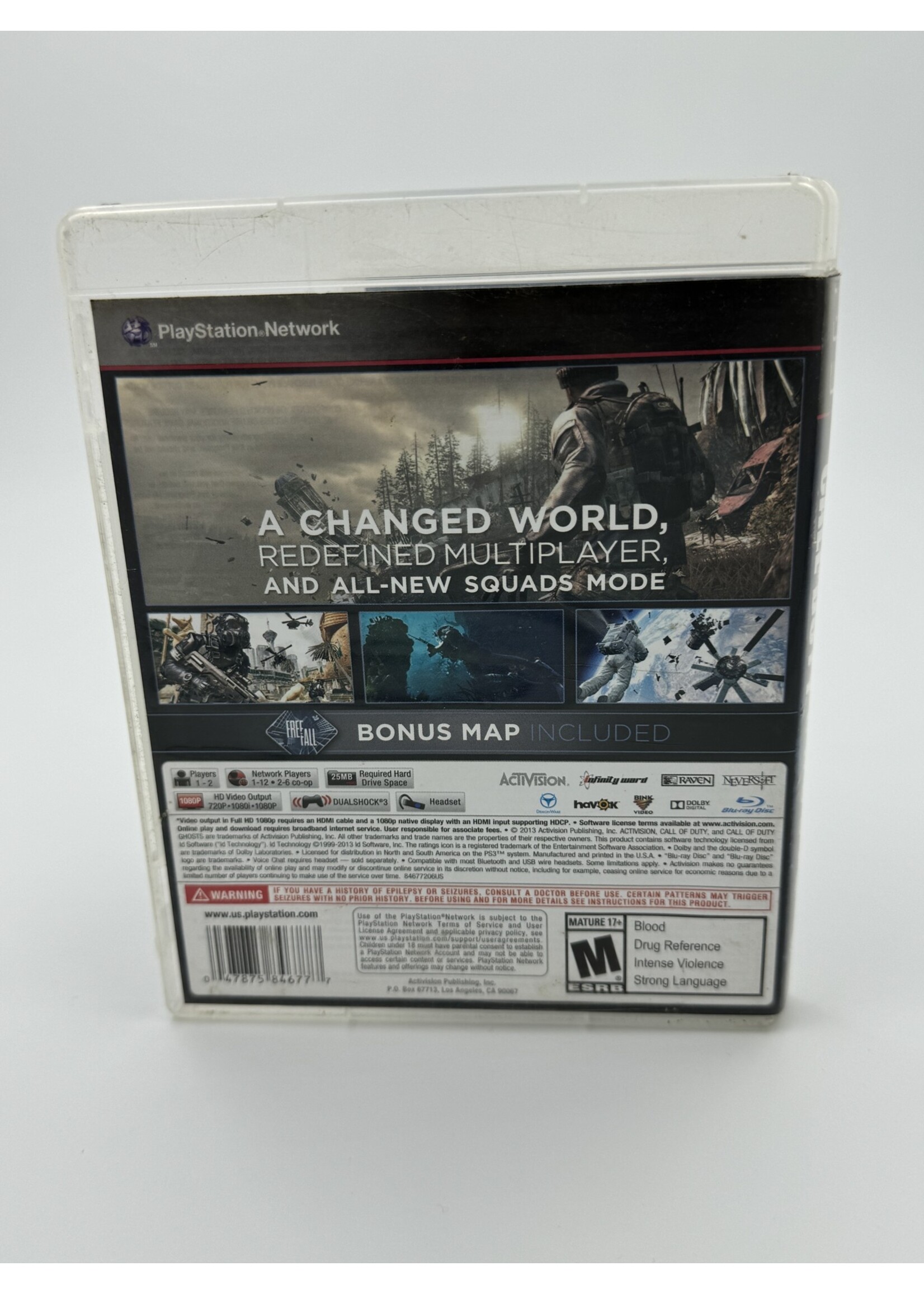 Sony Call of Duty Ghosts PS3