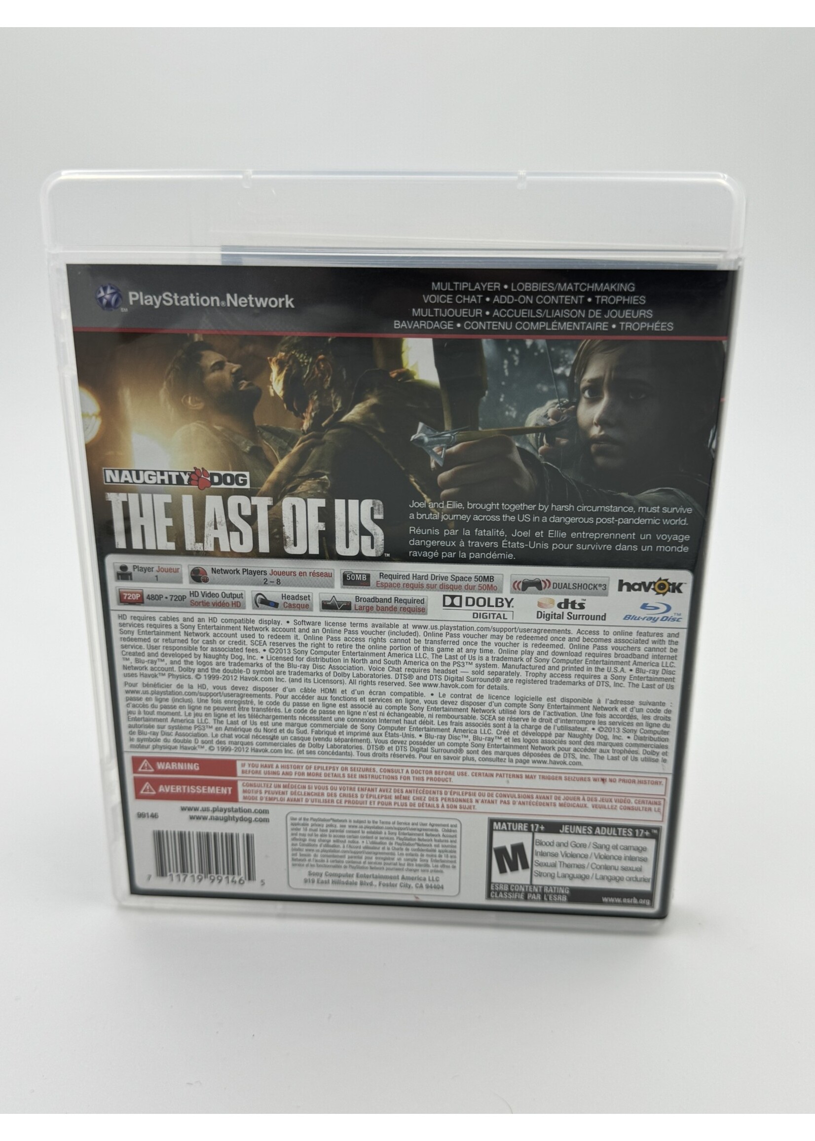 Sony The Last Of Us PS3