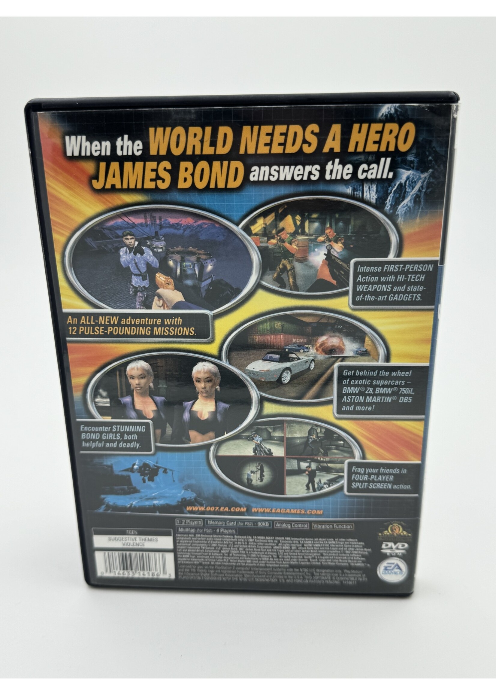 Sony James Bond 007 Agent Under Fire PS2