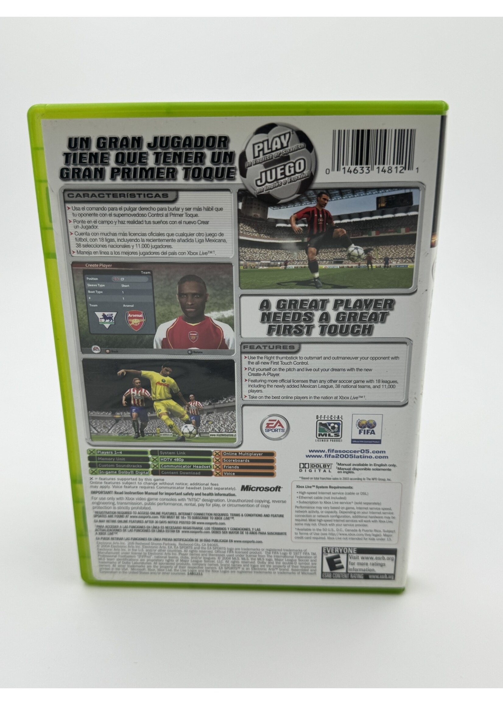 Xbox Fifa Soccer 2005 Xbox