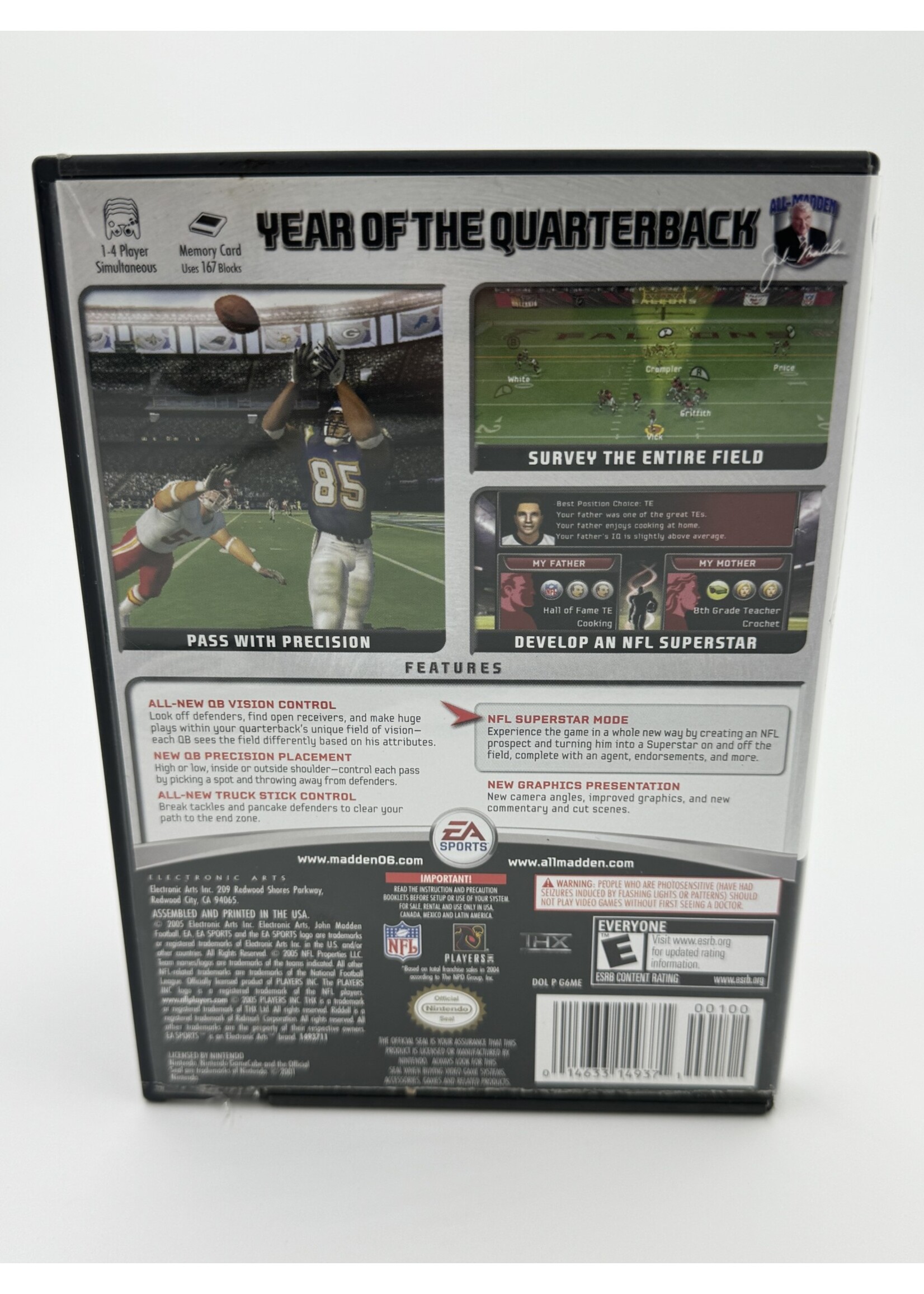 Nintendo Madden 06 Gamecube