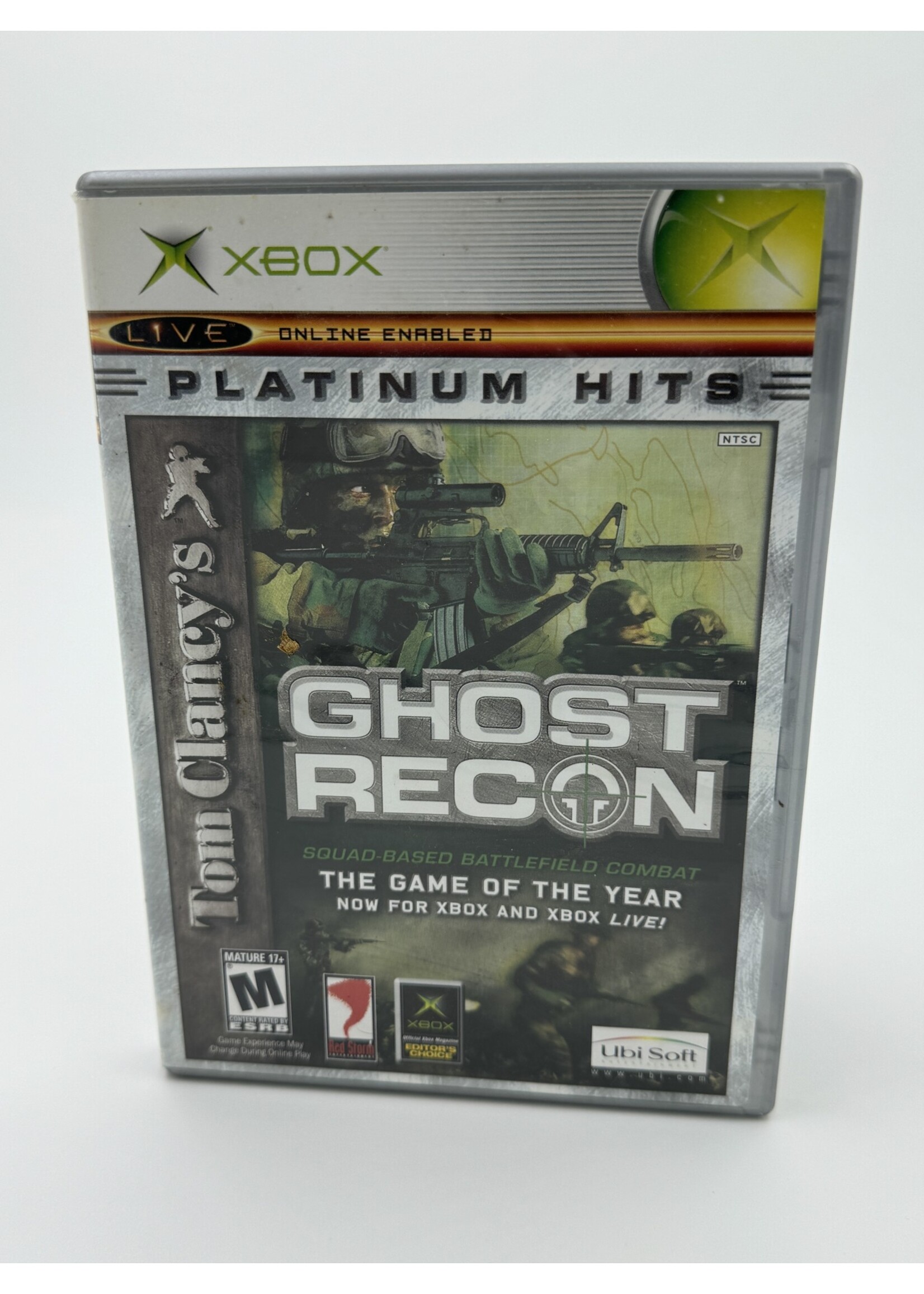 Xbox Tom Clancy Ghost Recon Platinum Hits Xbox