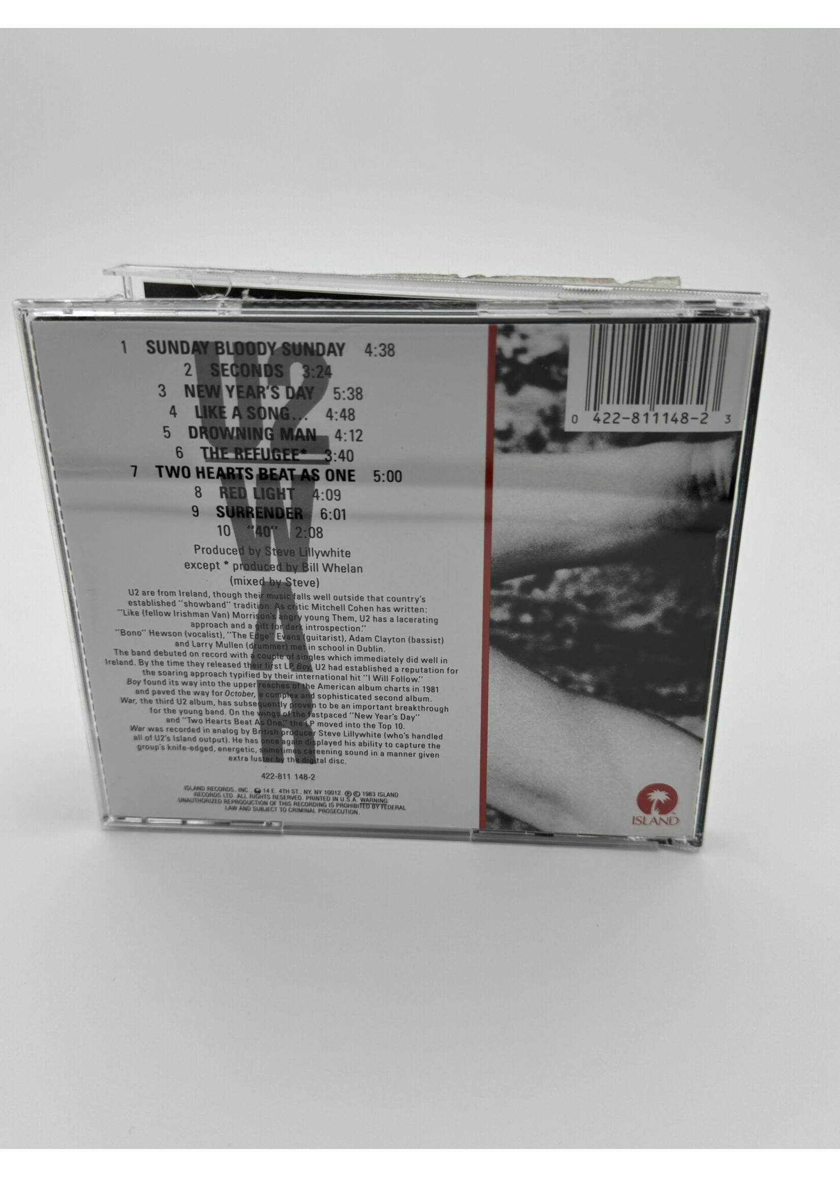 CD U2 War CD