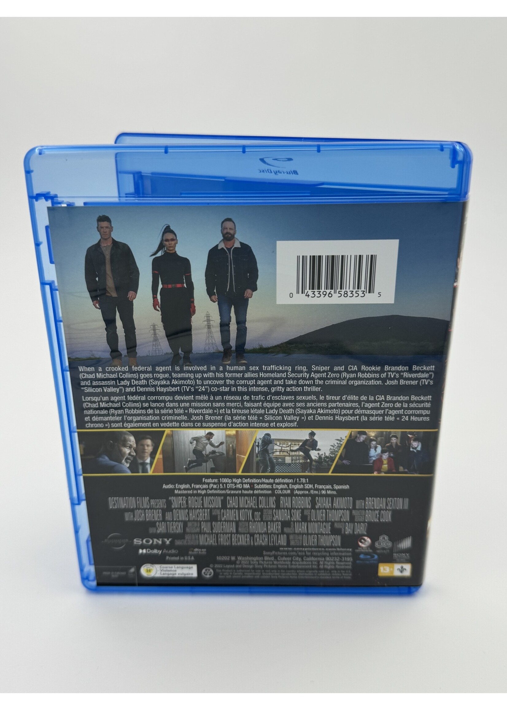 Bluray Sniper Rogue Mission Bluray