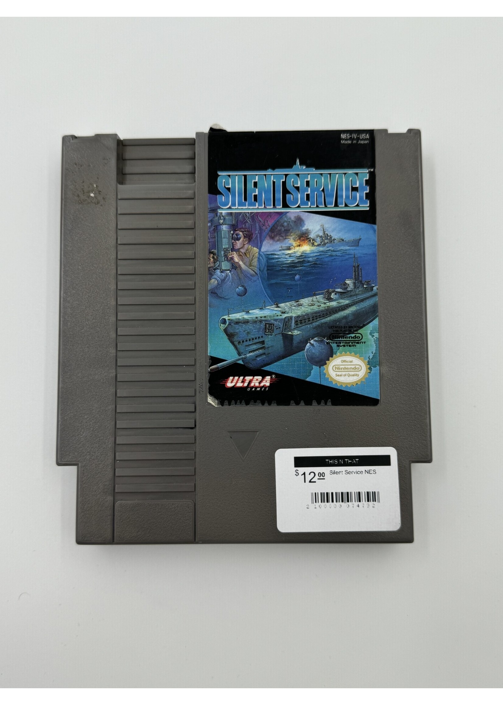 Nintendo Silent Service Nes