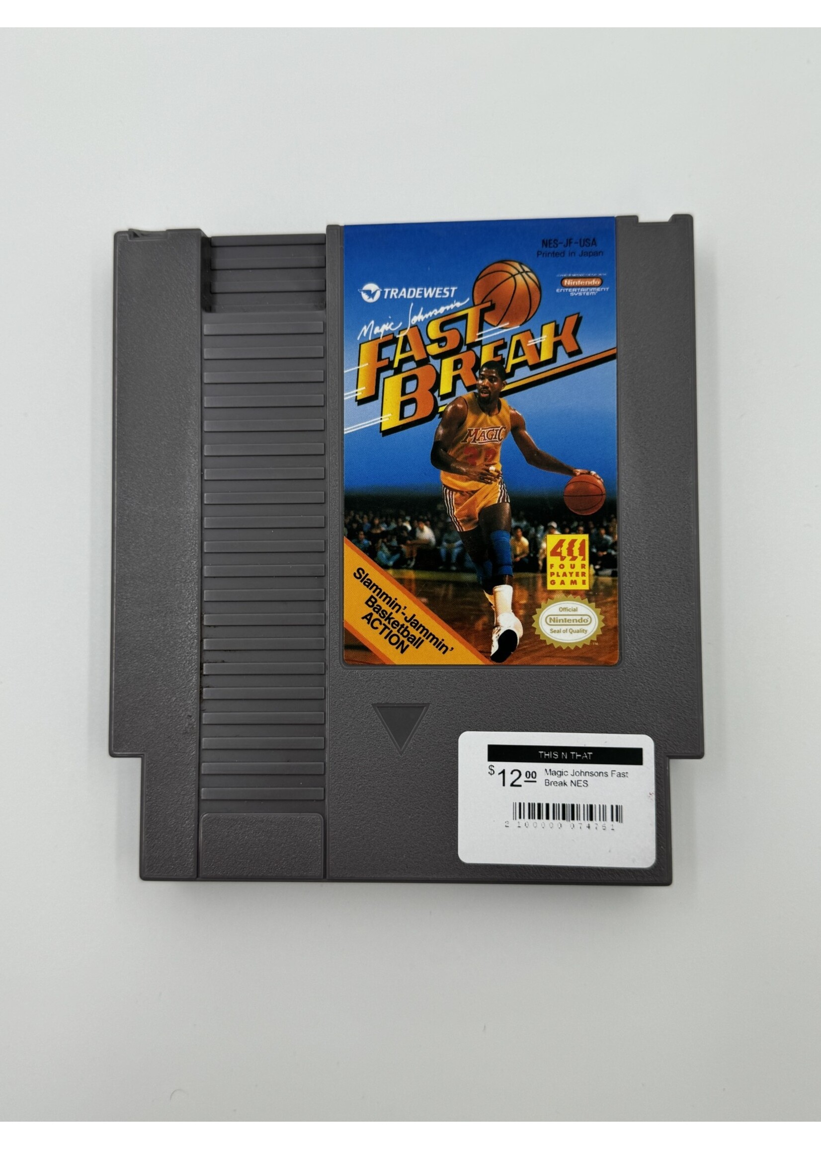 Nintendo Magic Johnsons Fast Break Nes