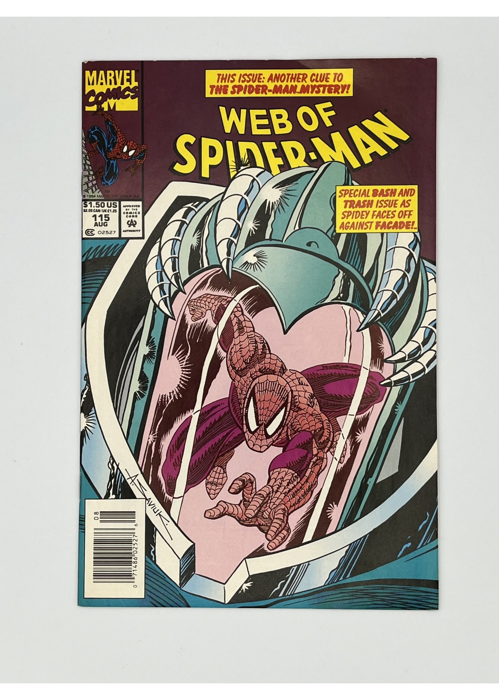 Marvel WEB OF SPIDER-MAN #115 Marvel August 1994