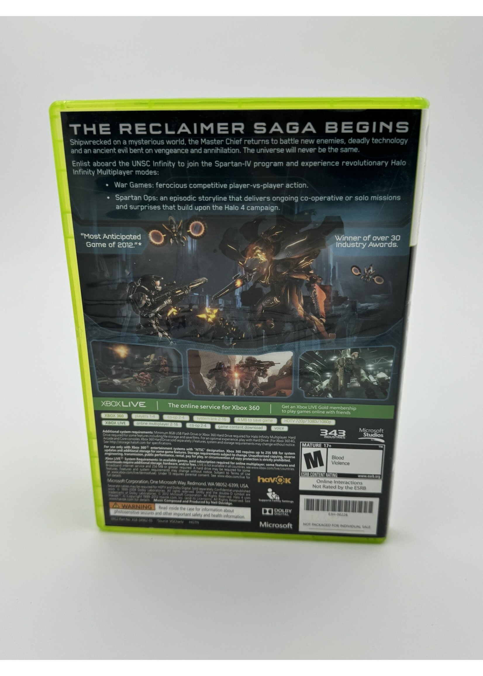Xbox Halo 4 Xbox 360