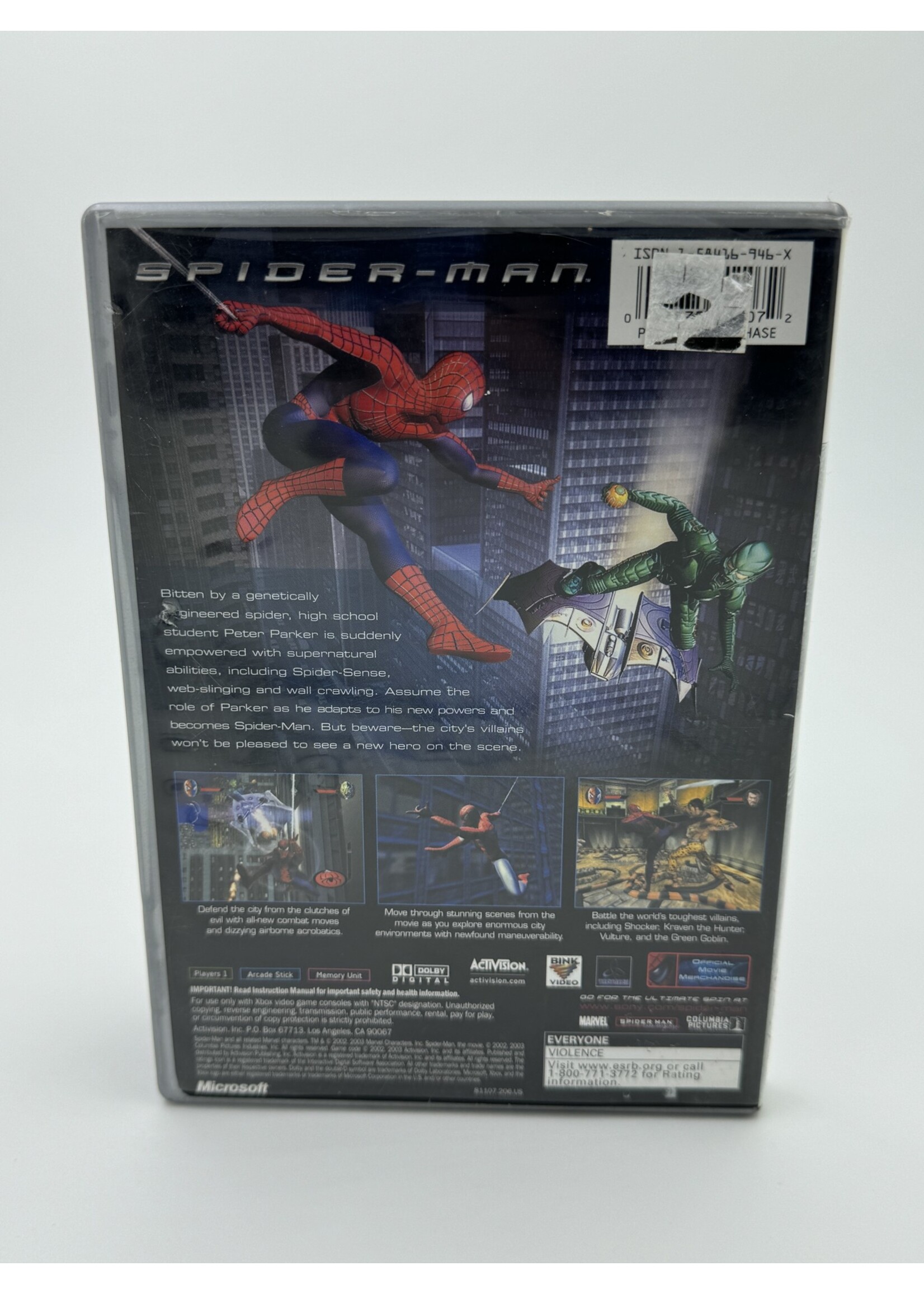 Xbox Spiderman Platinum Hits Xbox