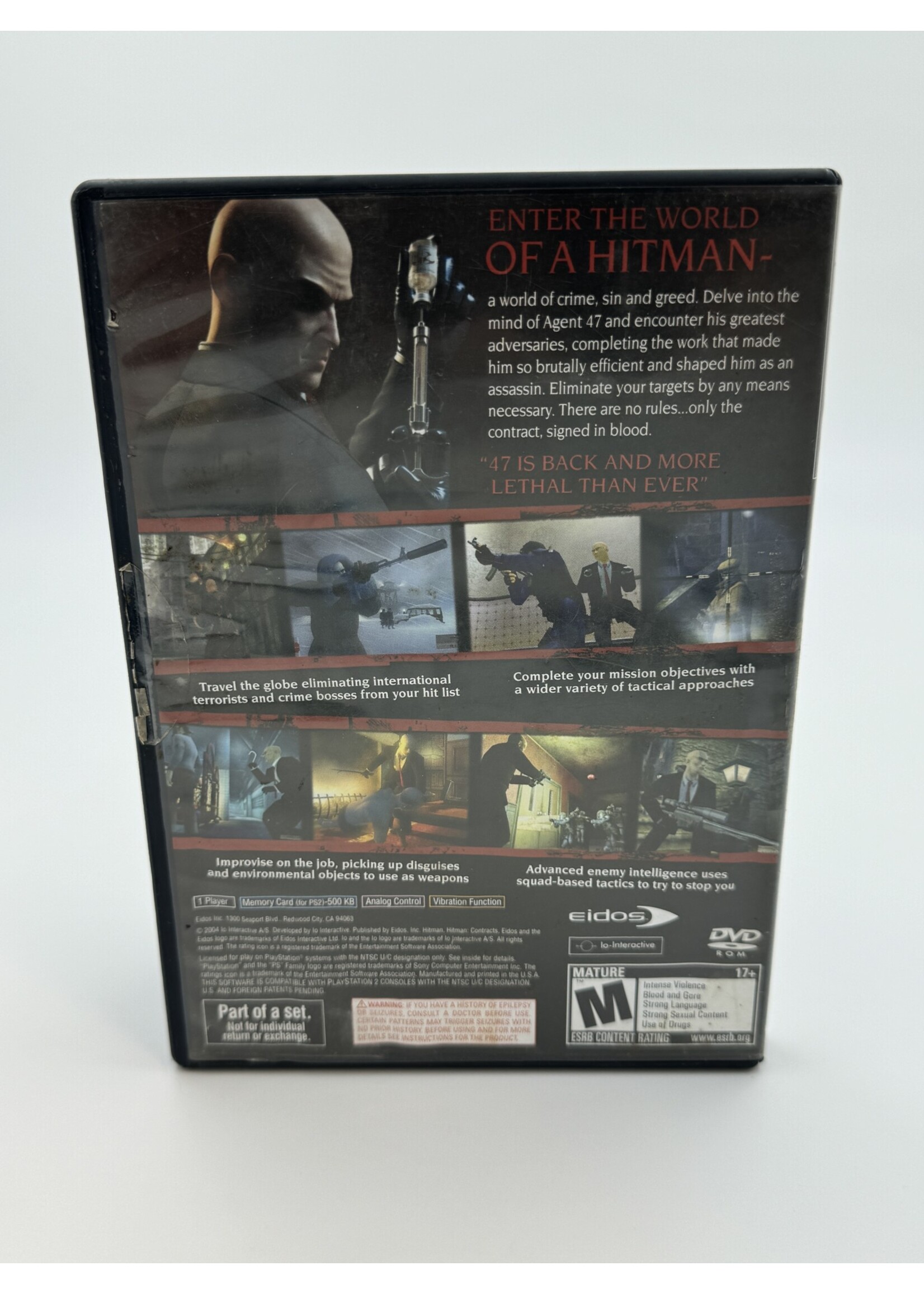 Sony Hitman Contracts PS2