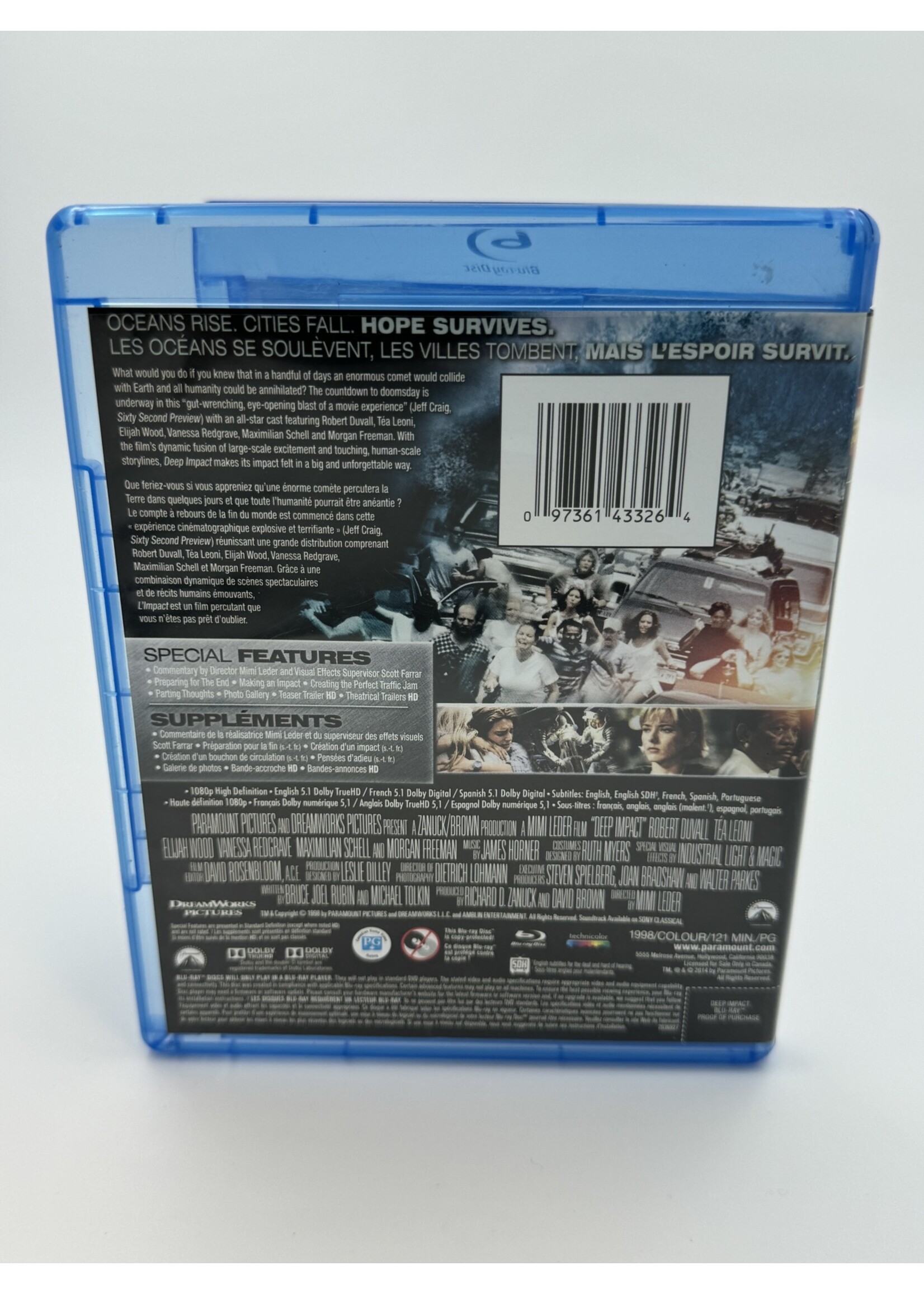 Bluray Deep Impact Bluray