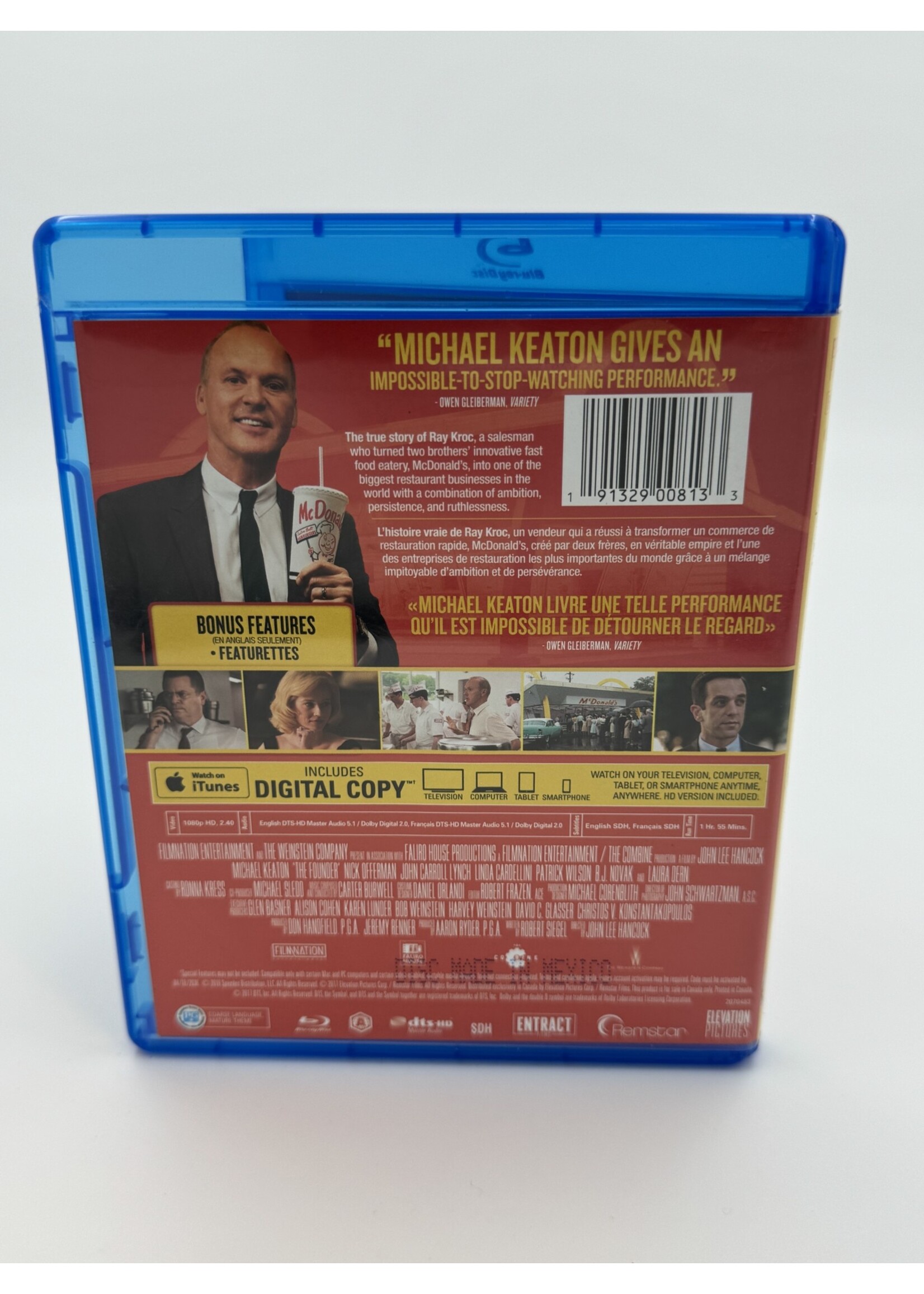 Bluray The Founder Bluray