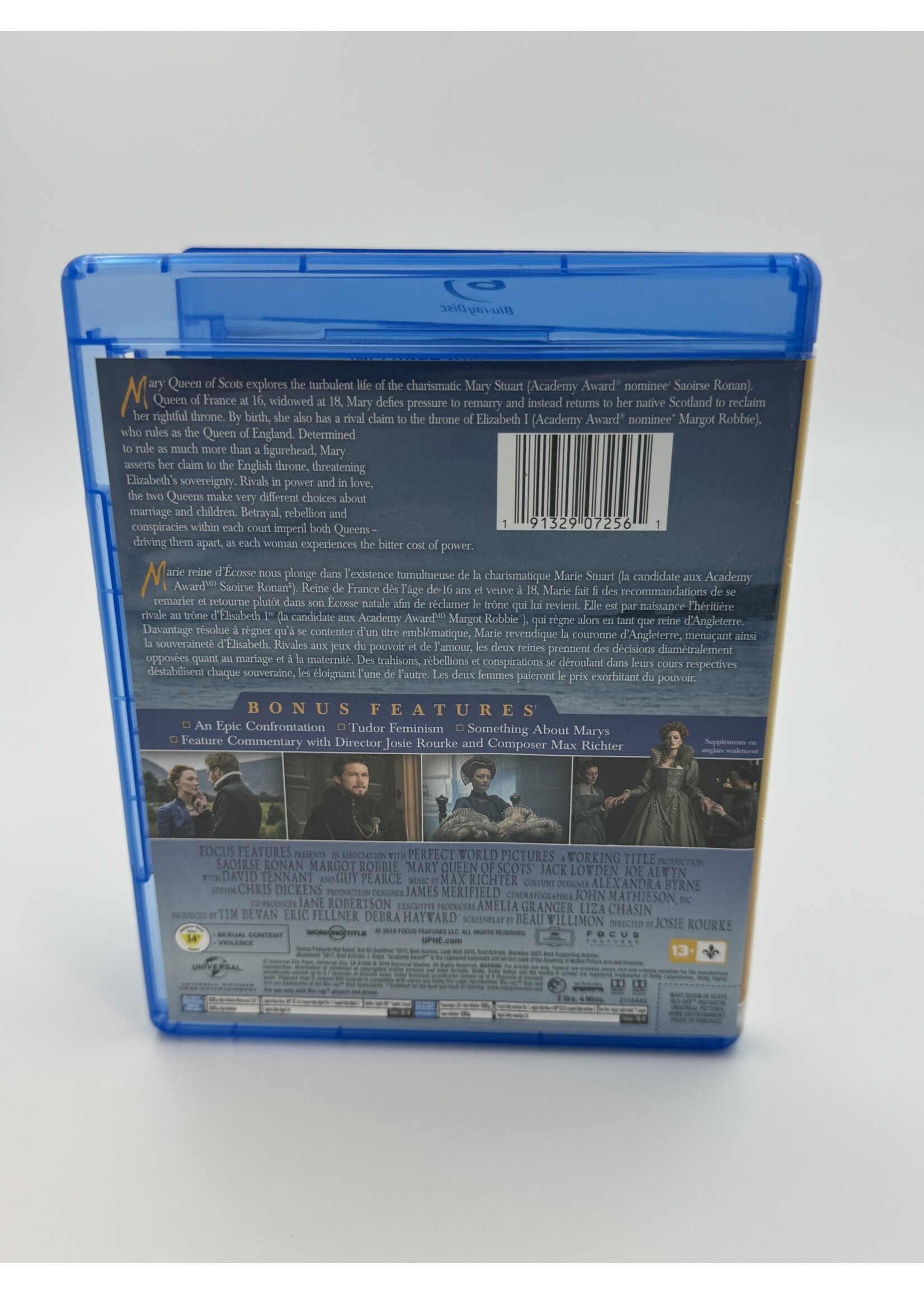Bluray Mary Queen Of Scots Bluray
