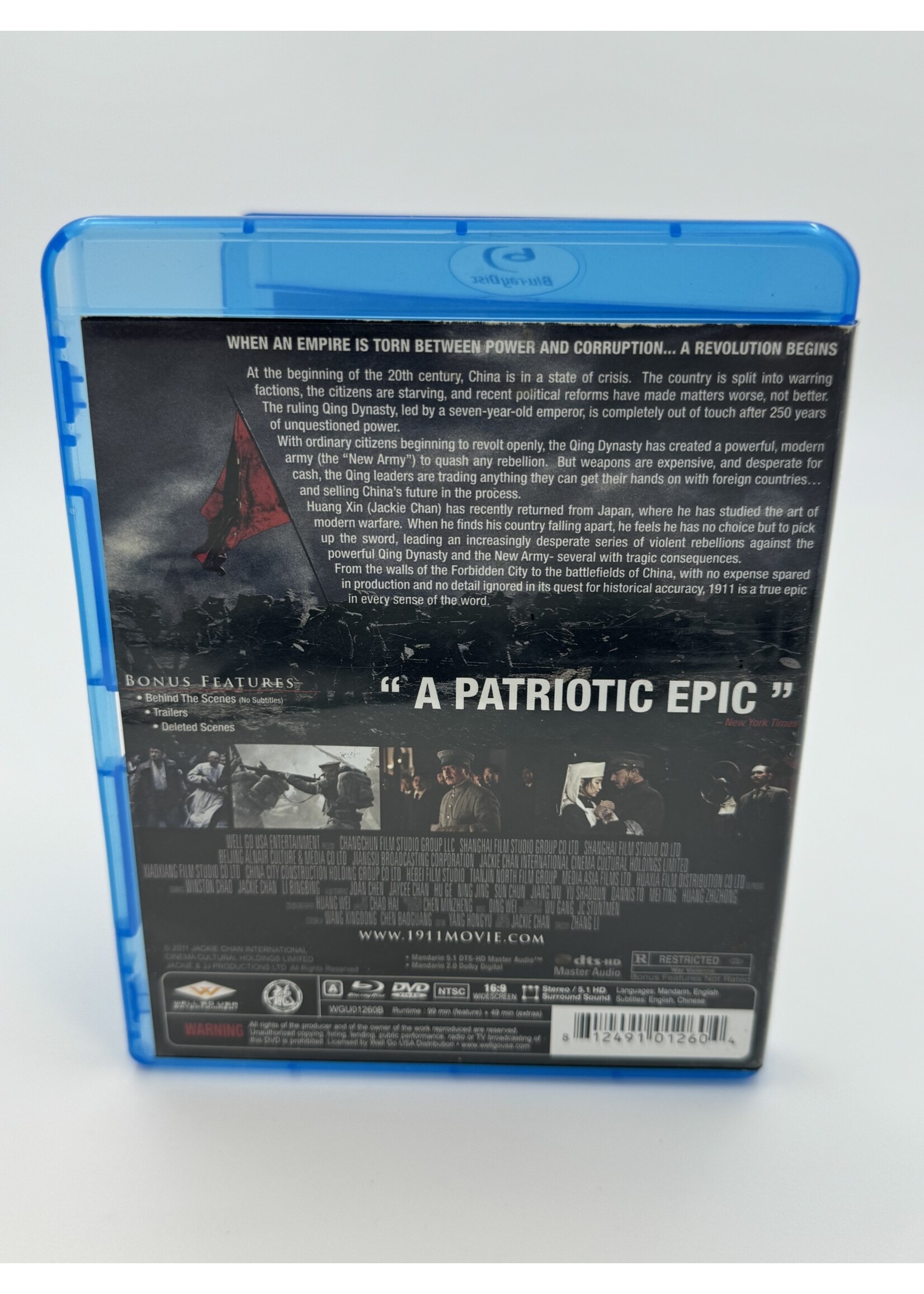 Bluray 1911 Revolution Bluray