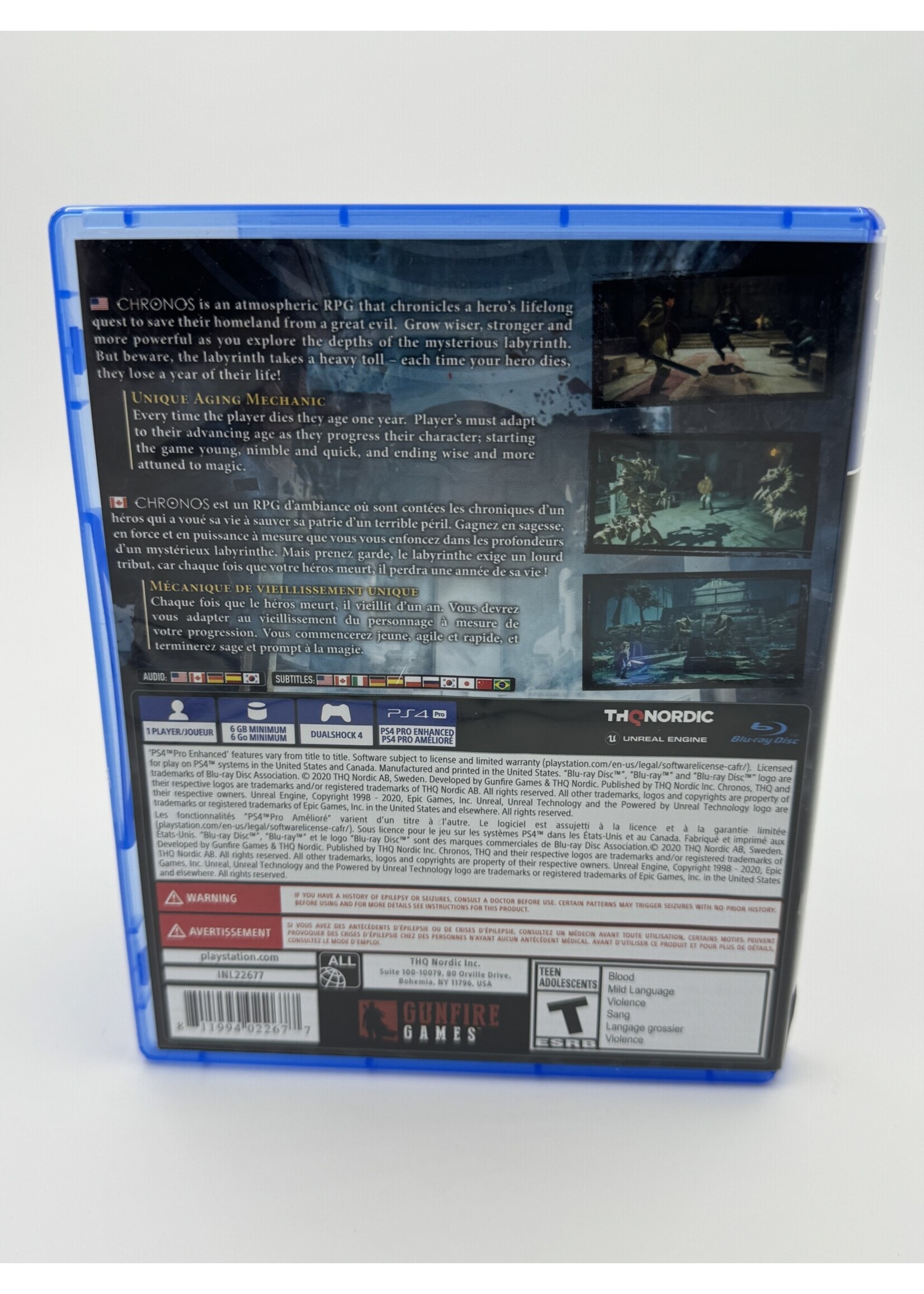 Sony Chronos Before The Ashes PS4