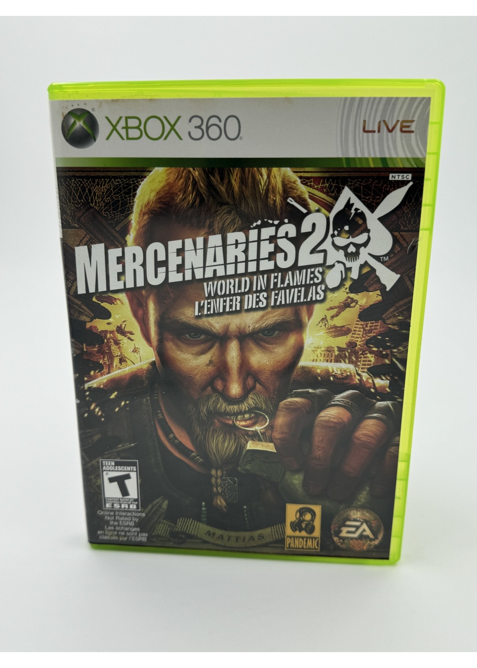 Xbox Mercenaries 2 World In Flames Xbox 360