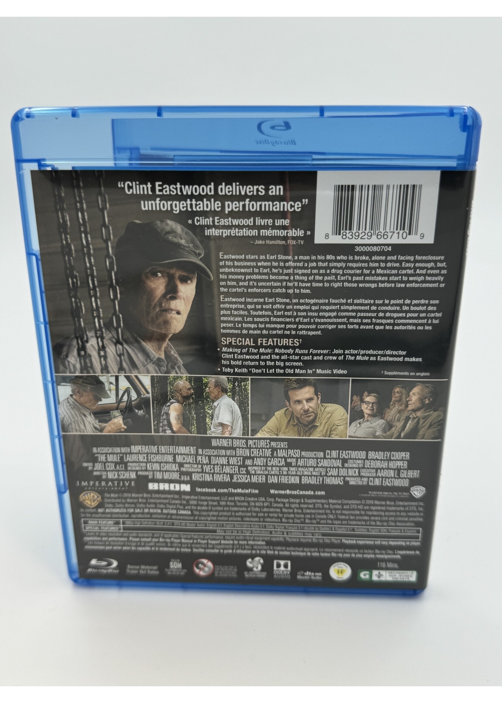 Bluray The Mule Bluray