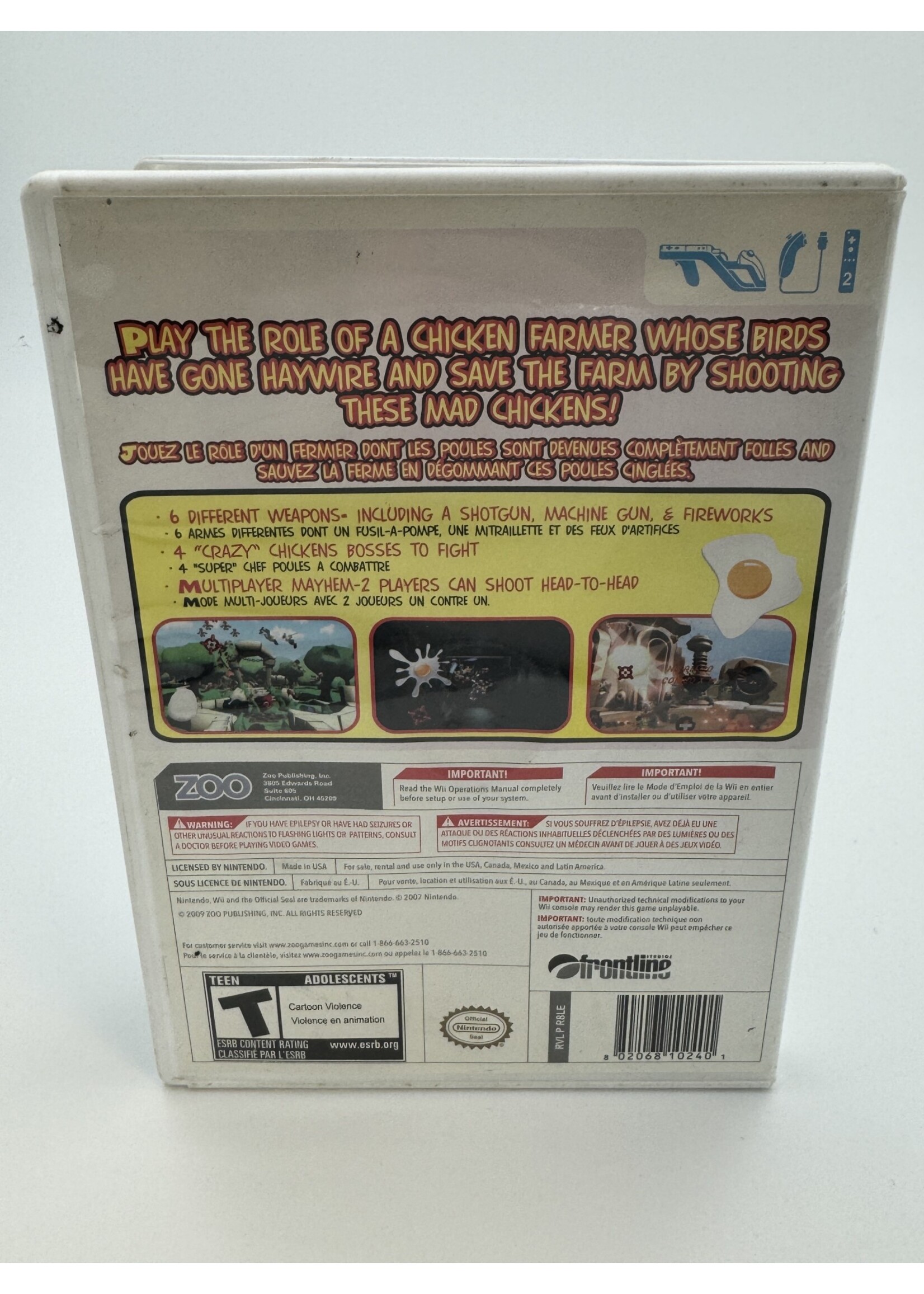 Nintendo Chicken Blaster Wii