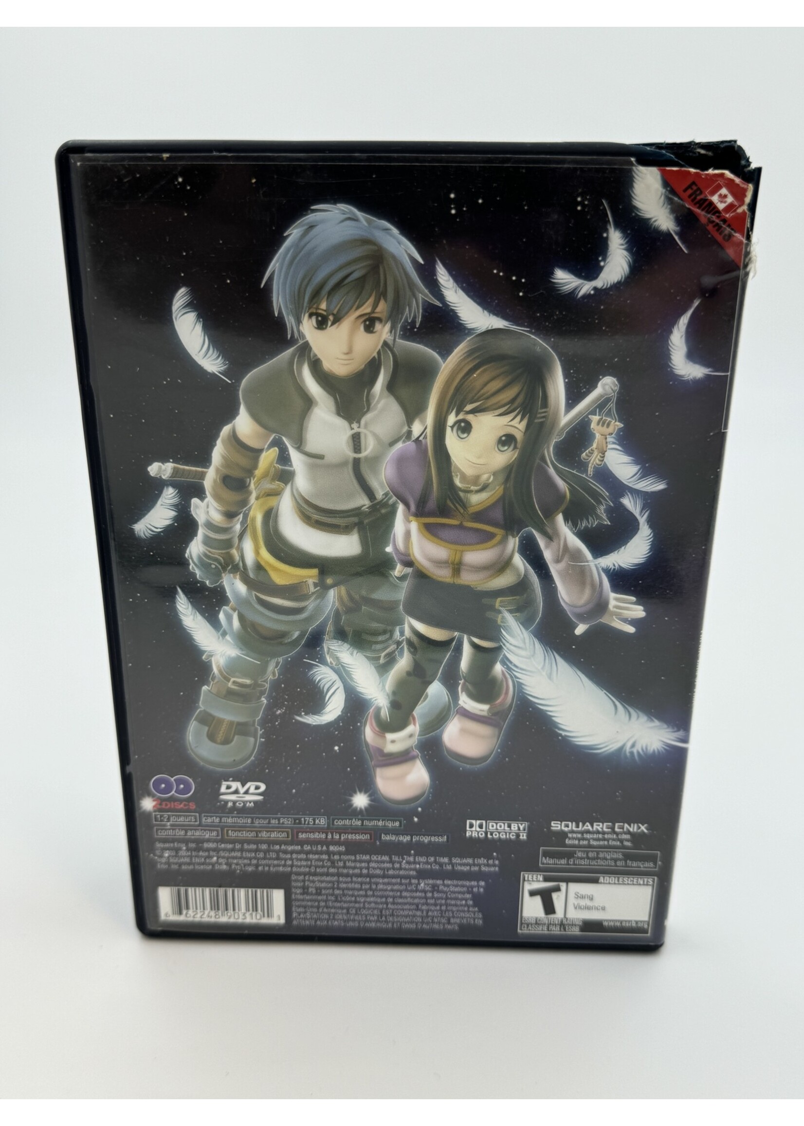 Sony Star Ocean Till The End Of Time PS2