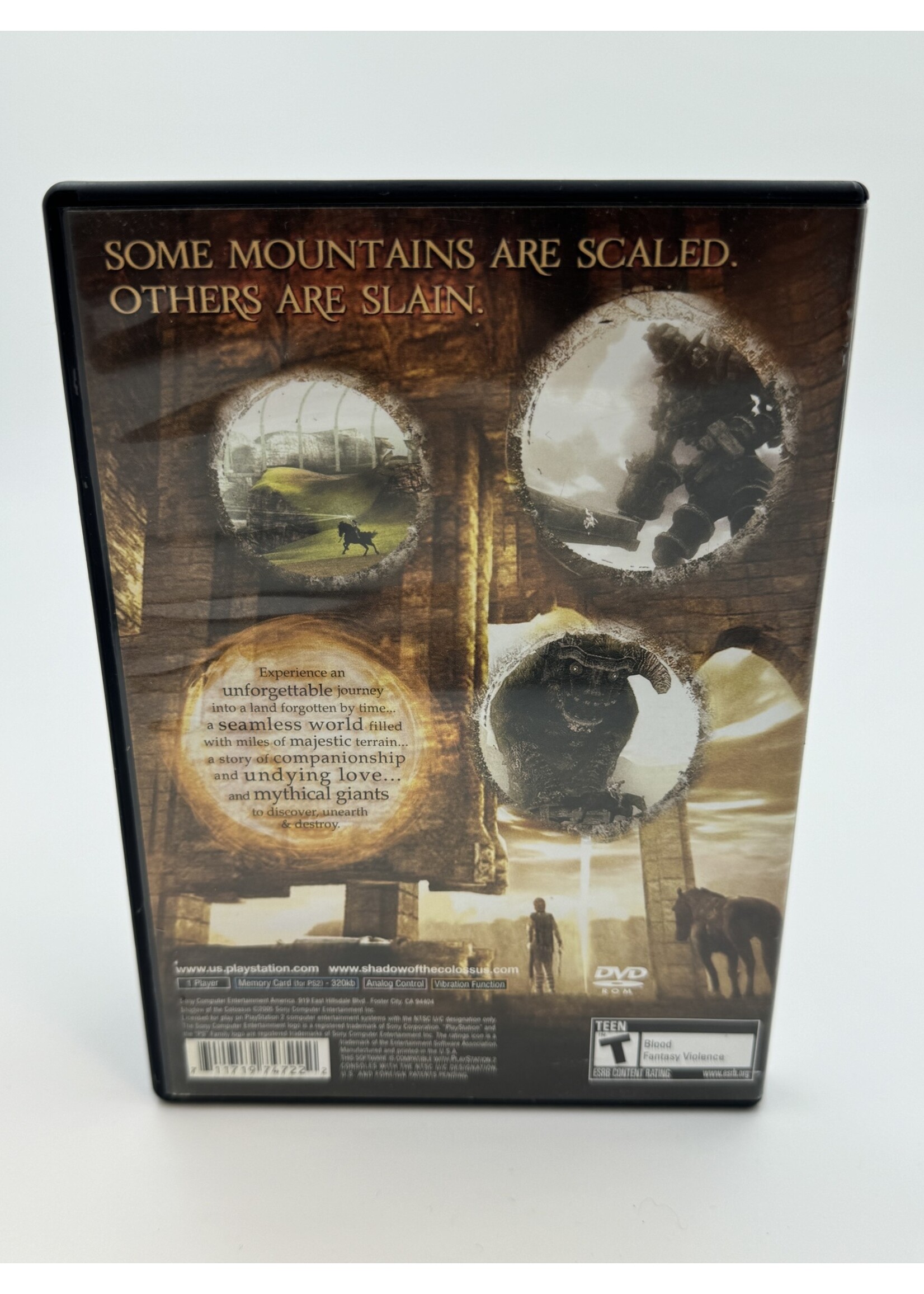 Sony Shadow Of The Colossus Greatest Hits Ps2