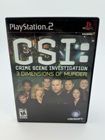 Sony CSI Crime Scene Investigation 3 Dimensions Of Murder PS2