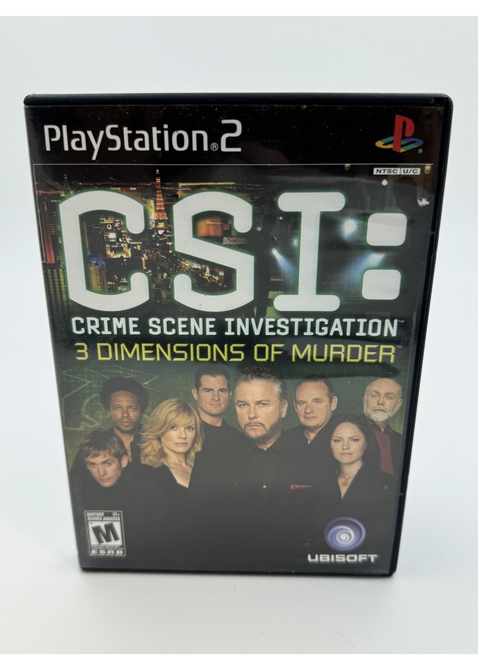 Sony CSI Crime Scene Investigation 3 Dimensions Of Murder PS2