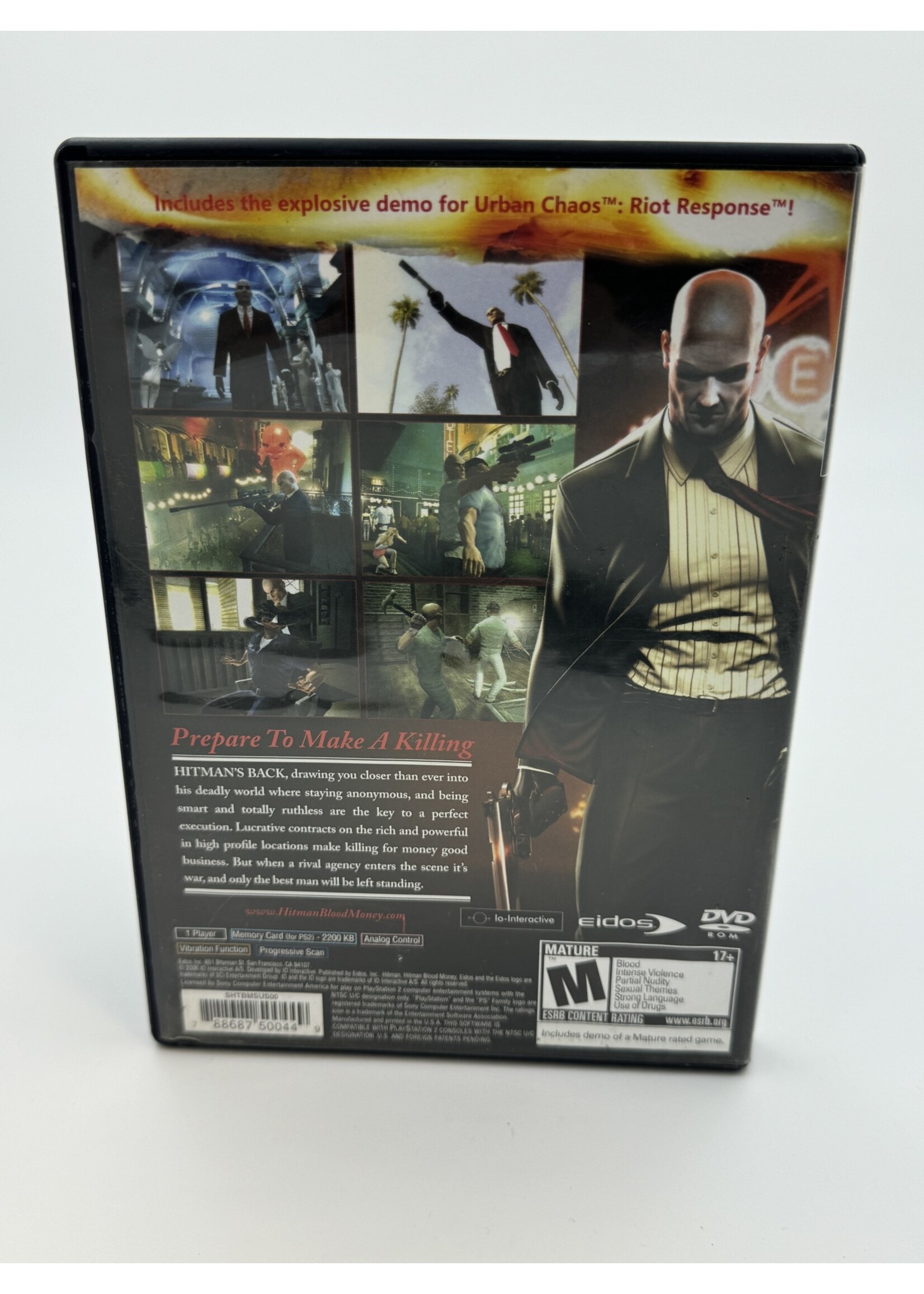 Sony Hitman Blood Money PS2