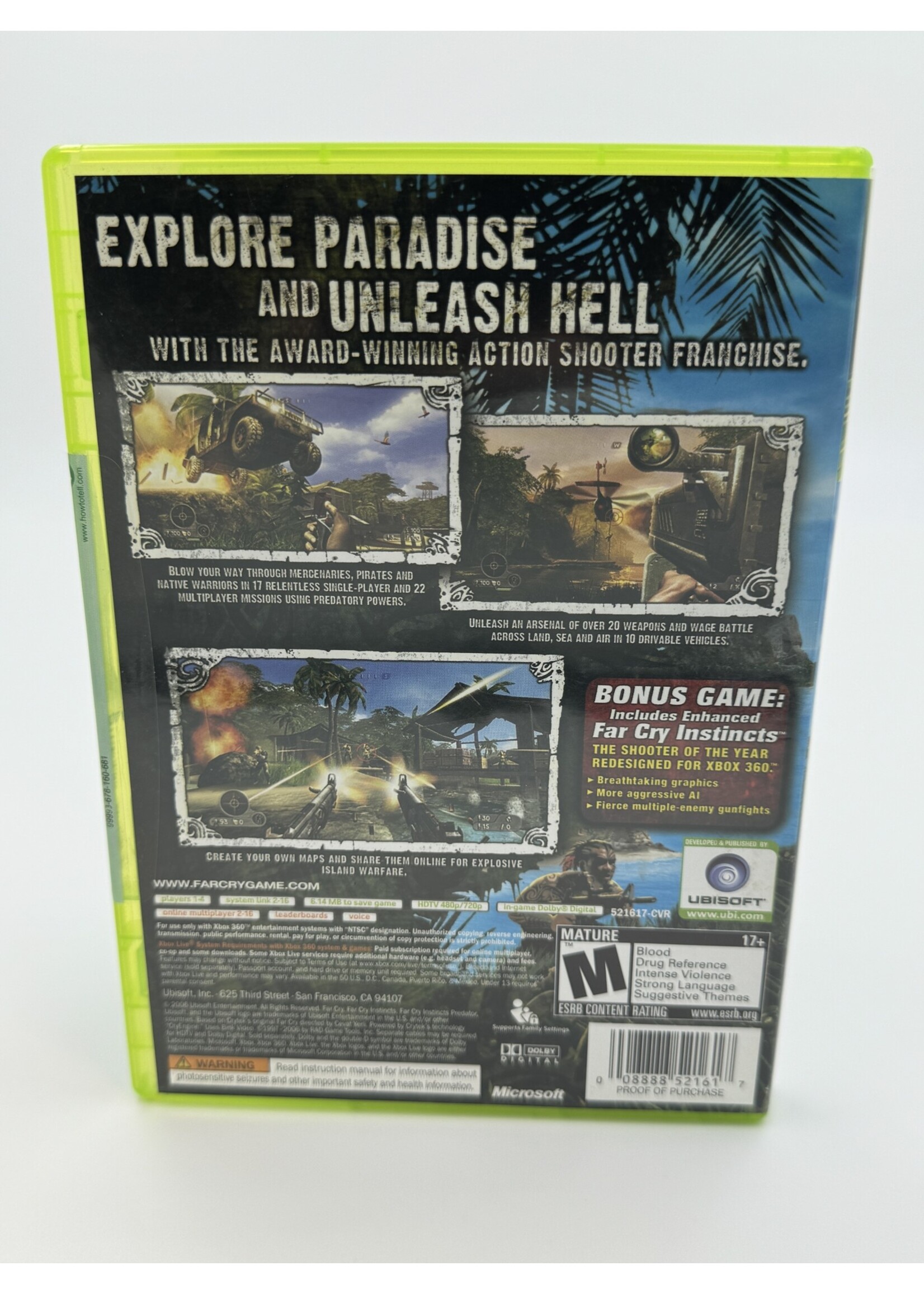 Xbox Farcry Instincts Predator Xbox 360