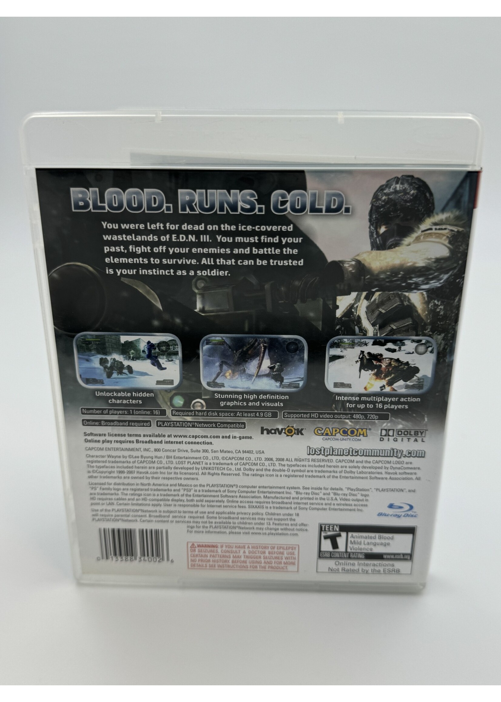 Sony Lost Planet Extreme Condition PS3