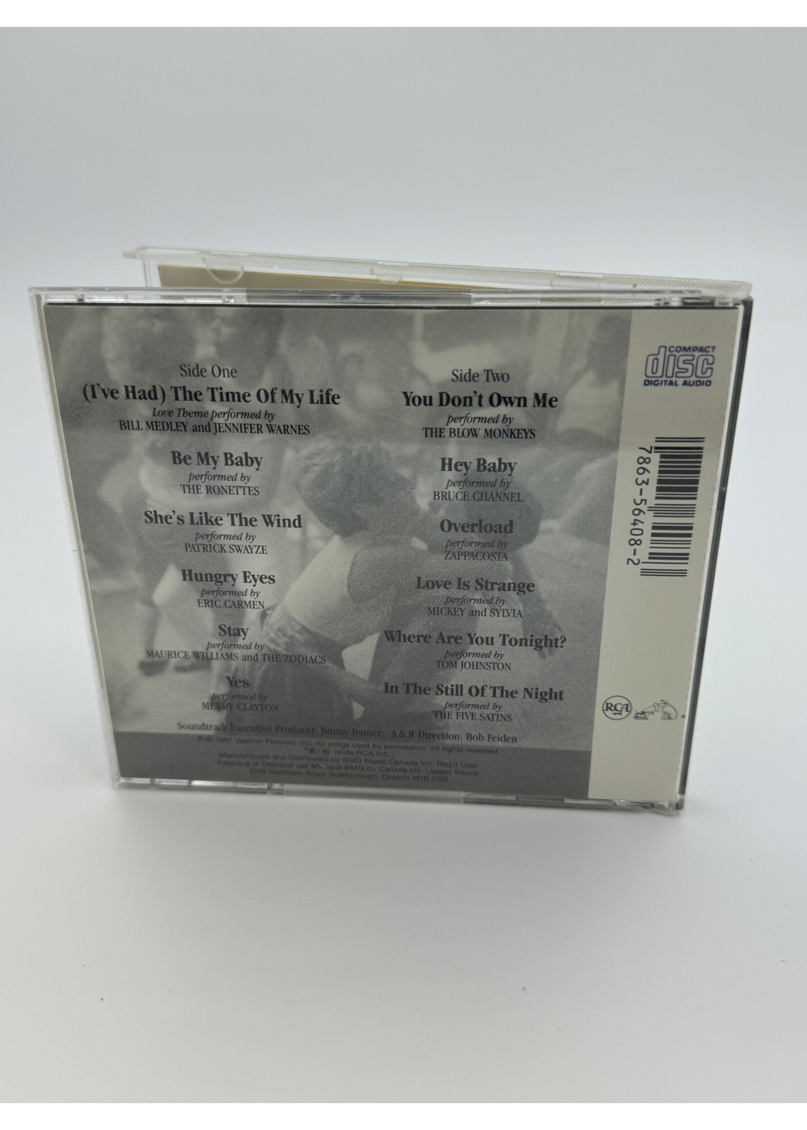 CD Dirty Dancing Motion Picture Soundtrack CD