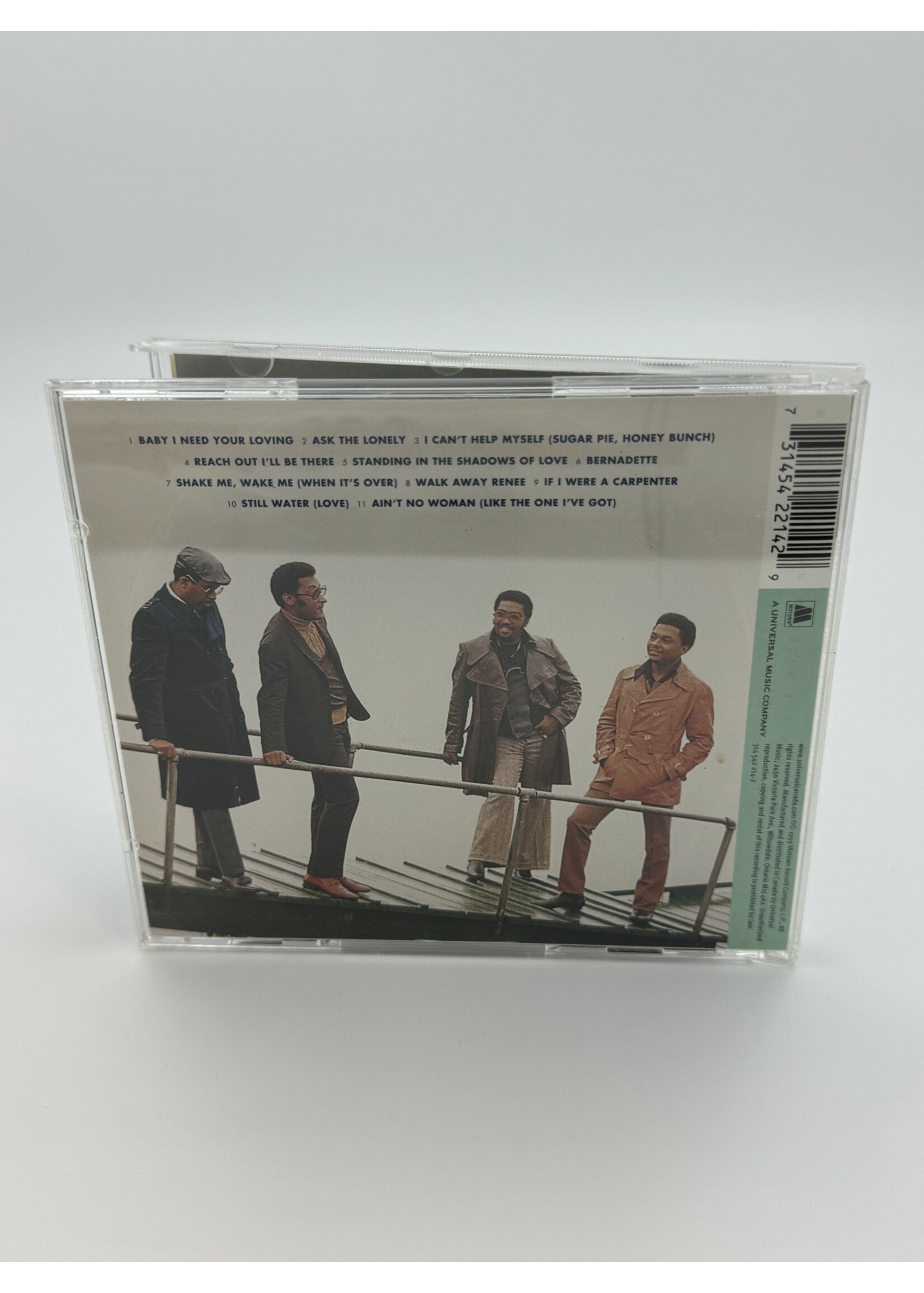 CD The Best Of The Four Tops The Millennium Collection CD