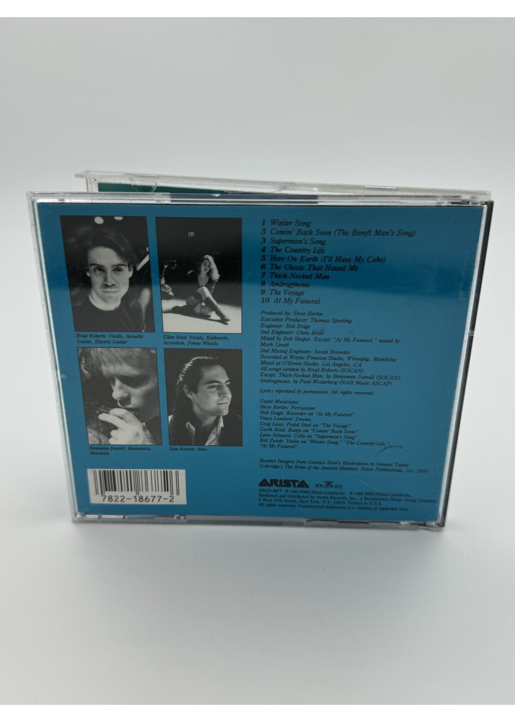 CD Crash Test Dummies Ghosts that Haunt Me CD