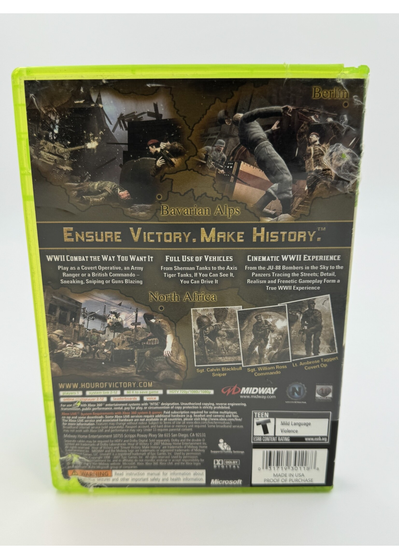 Xbox Hour of Victory - Xbox 360